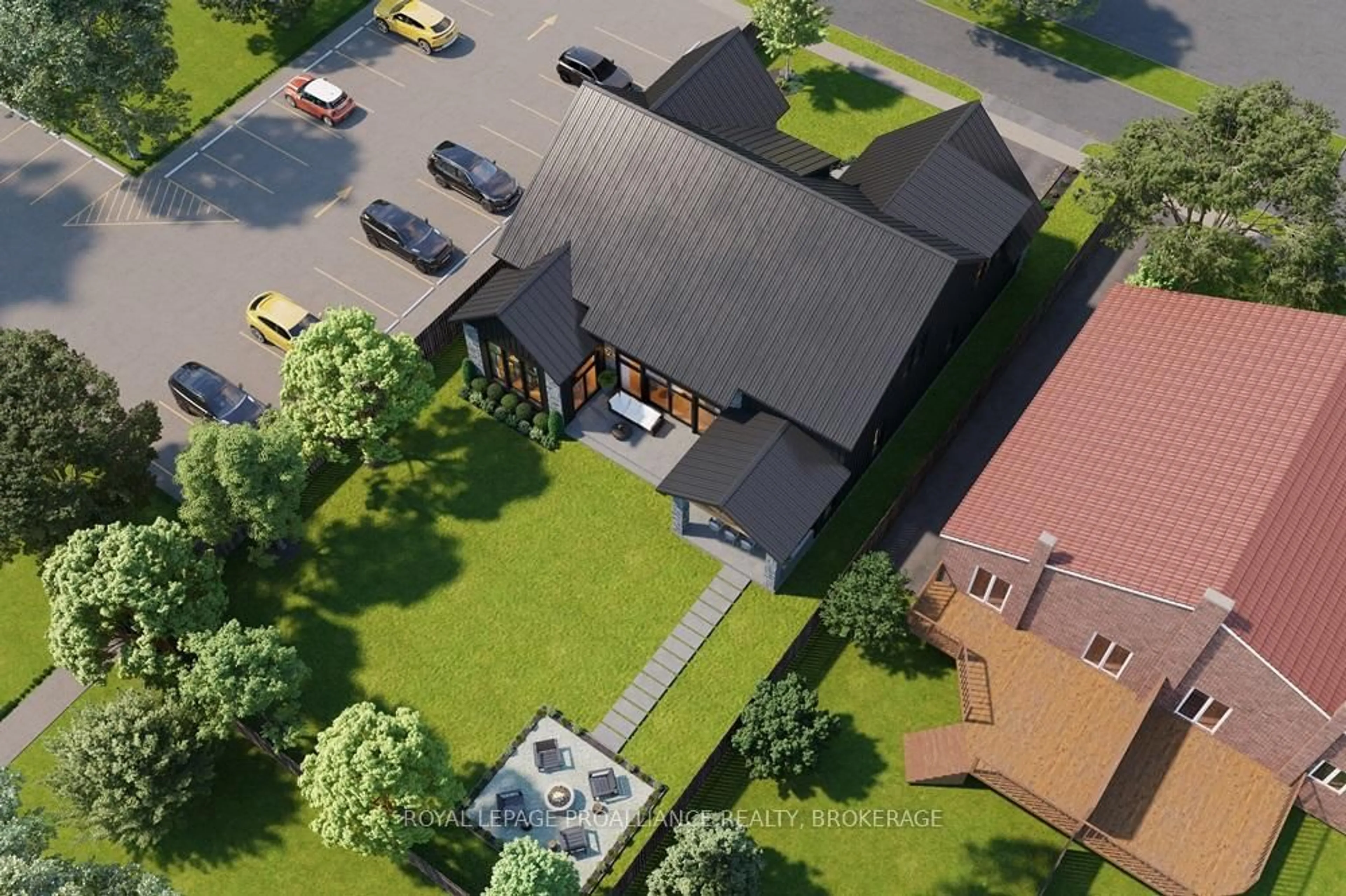 A pic from outside/outdoor area/front of a property/back of a property/a pic from drone, unknown for 21 CRERAR Blvd, Kingston Ontario K7M 3P7