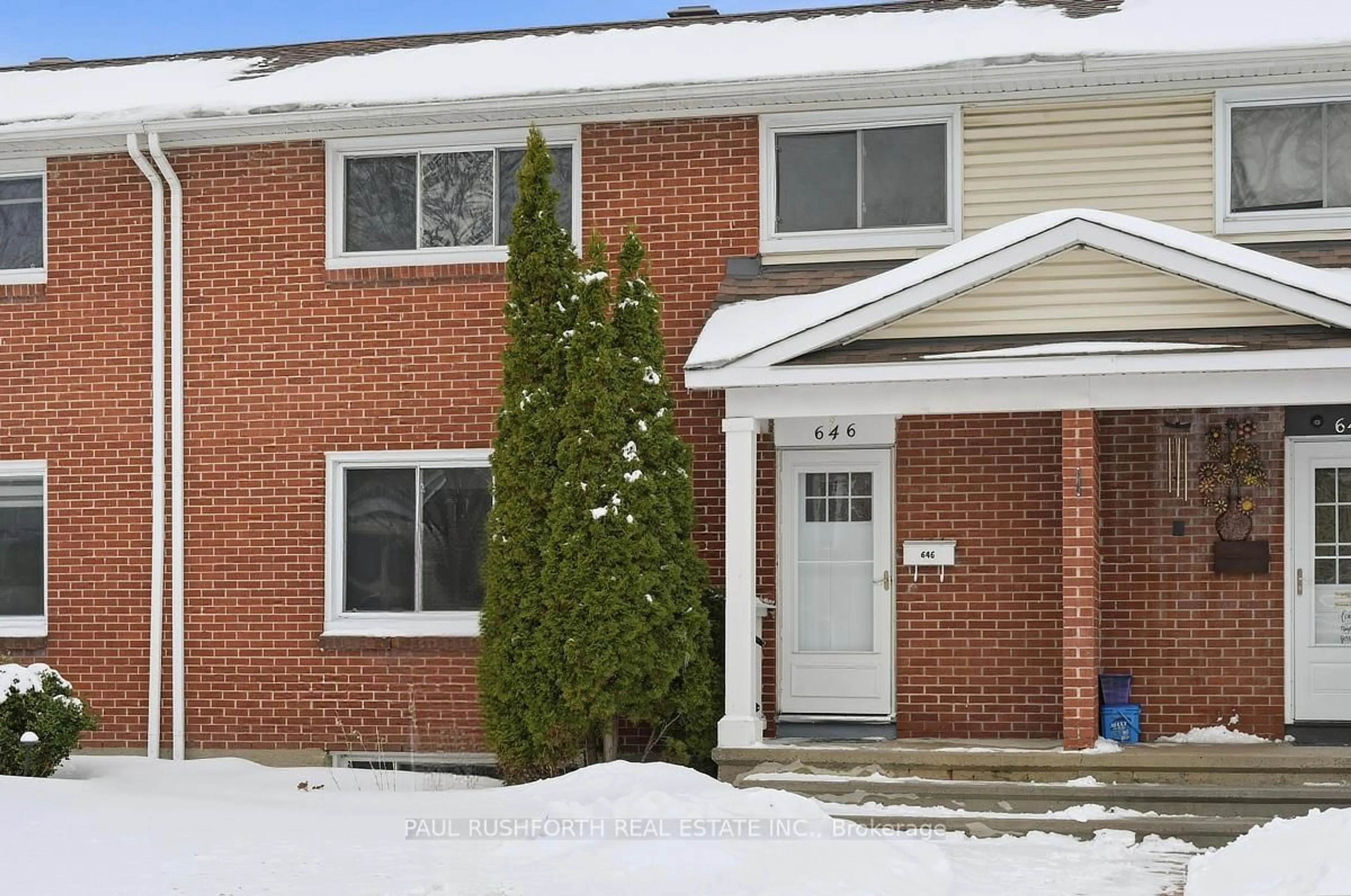 Home with brick exterior material, street for 646 Borthwick Ave, Ottawa Ontario K1K 2L9
