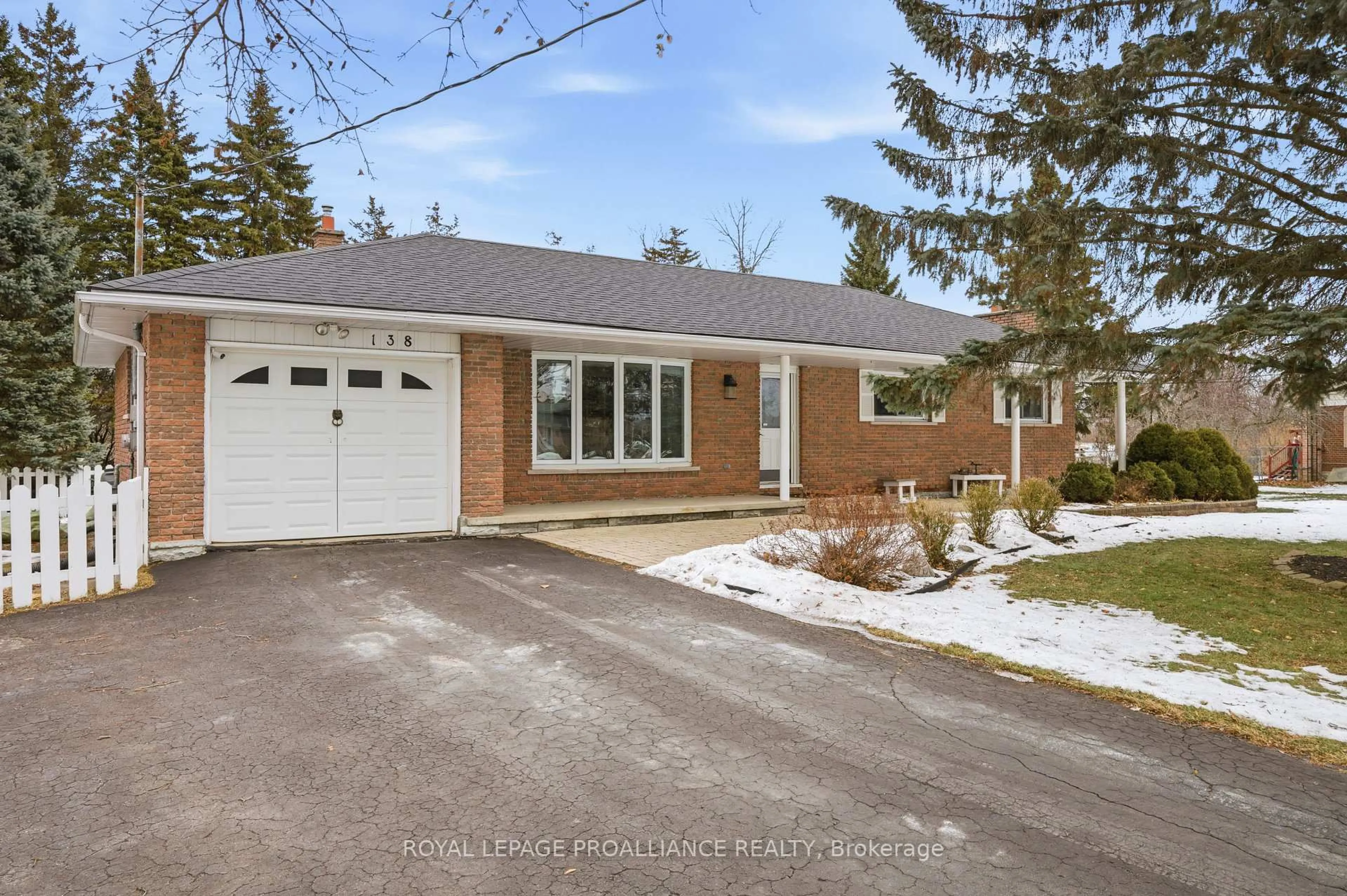 Home with brick exterior material, street for 138 Burns Ave, Quinte West Ontario K8R 1G3
