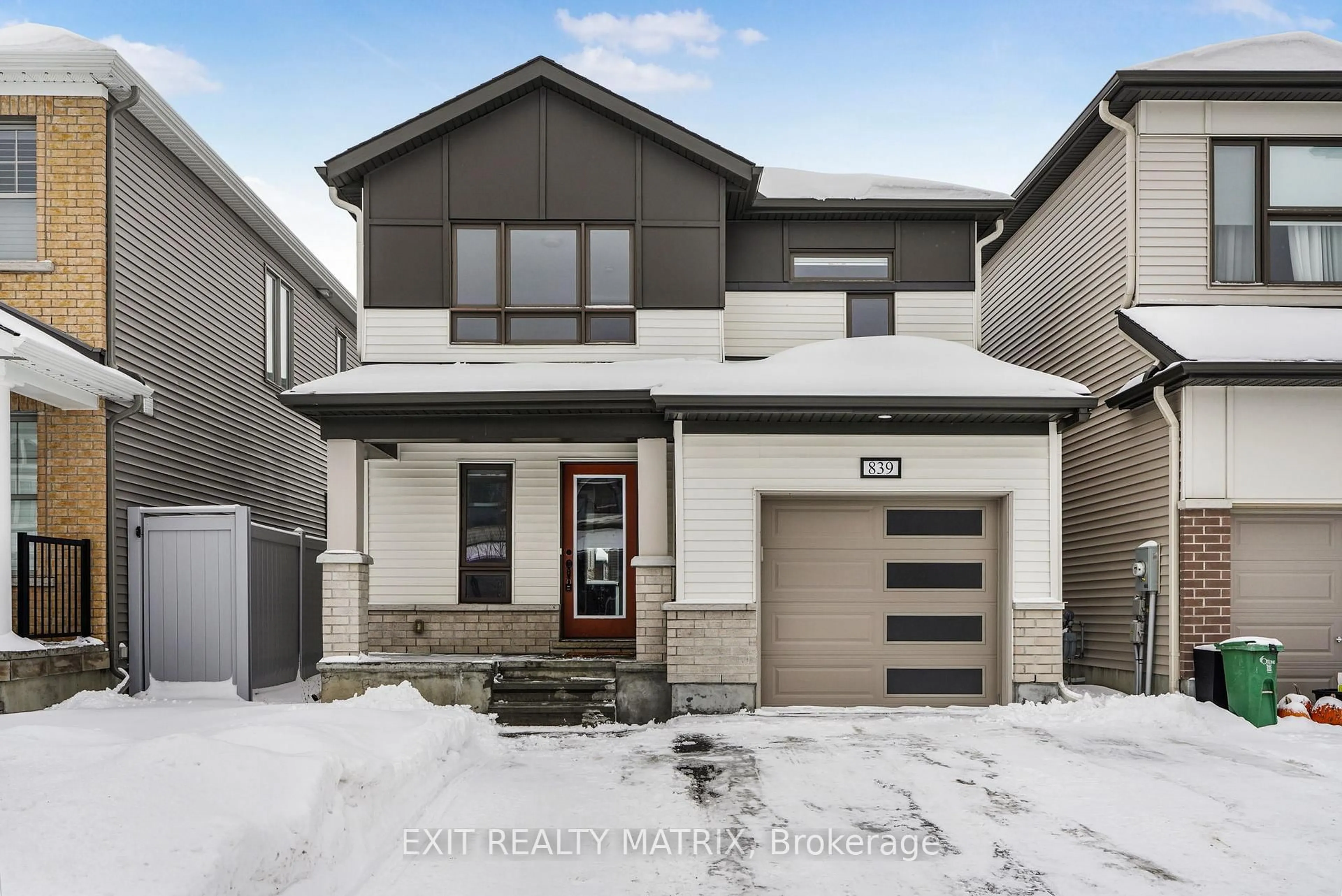 Home with brick exterior material, street for 839 Henslows Circ, Ottawa Ontario K4A 5H7