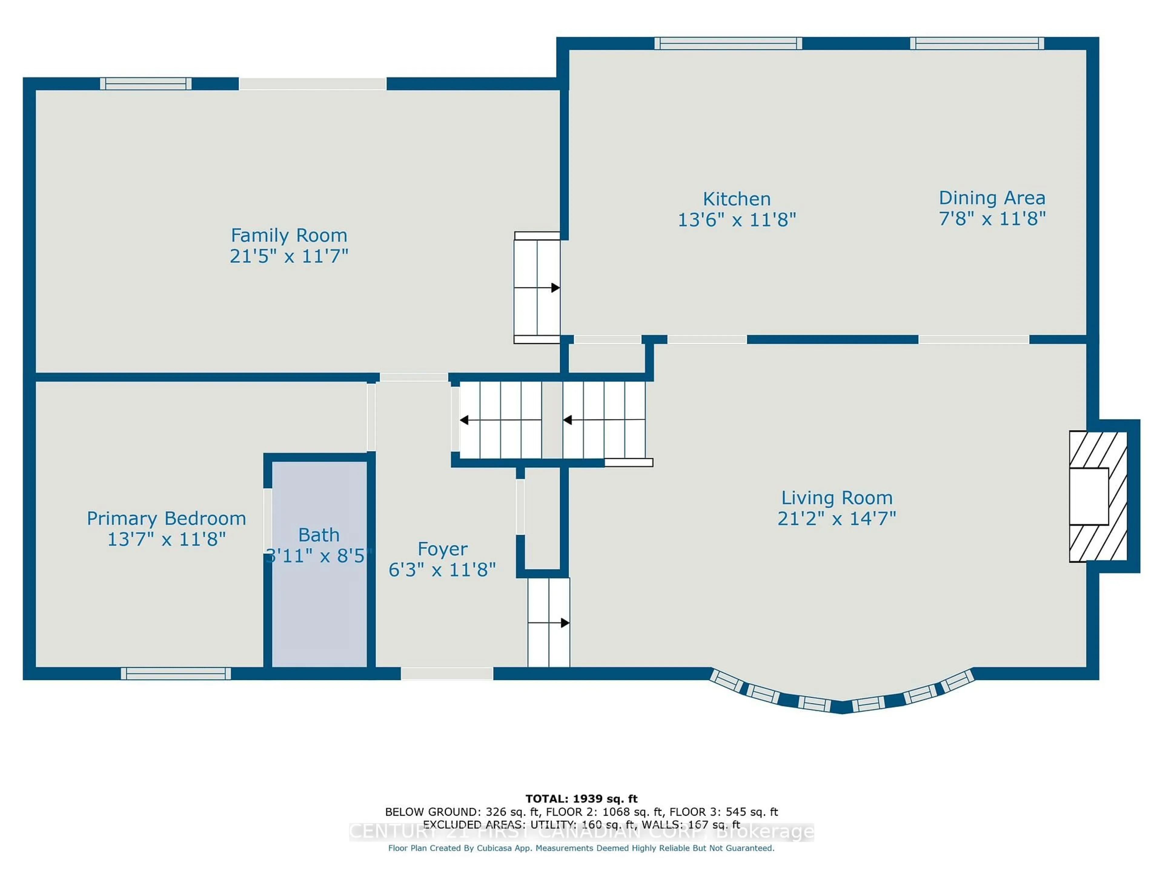 Floor plan for 628 Viscount Rd, London South Ontario N6J 2Y2