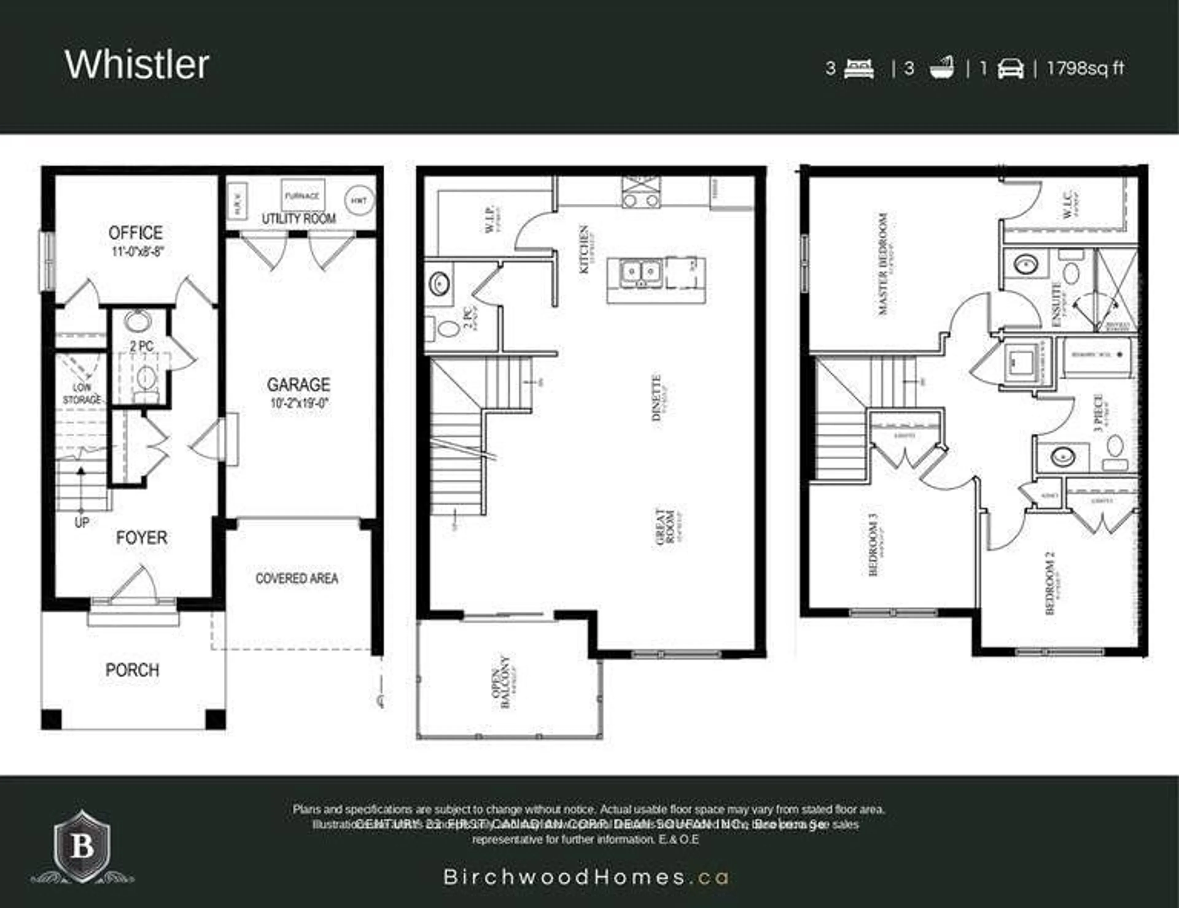 Floor plan for 775 BANYAN Lane, London North Ontario N6G 5B1