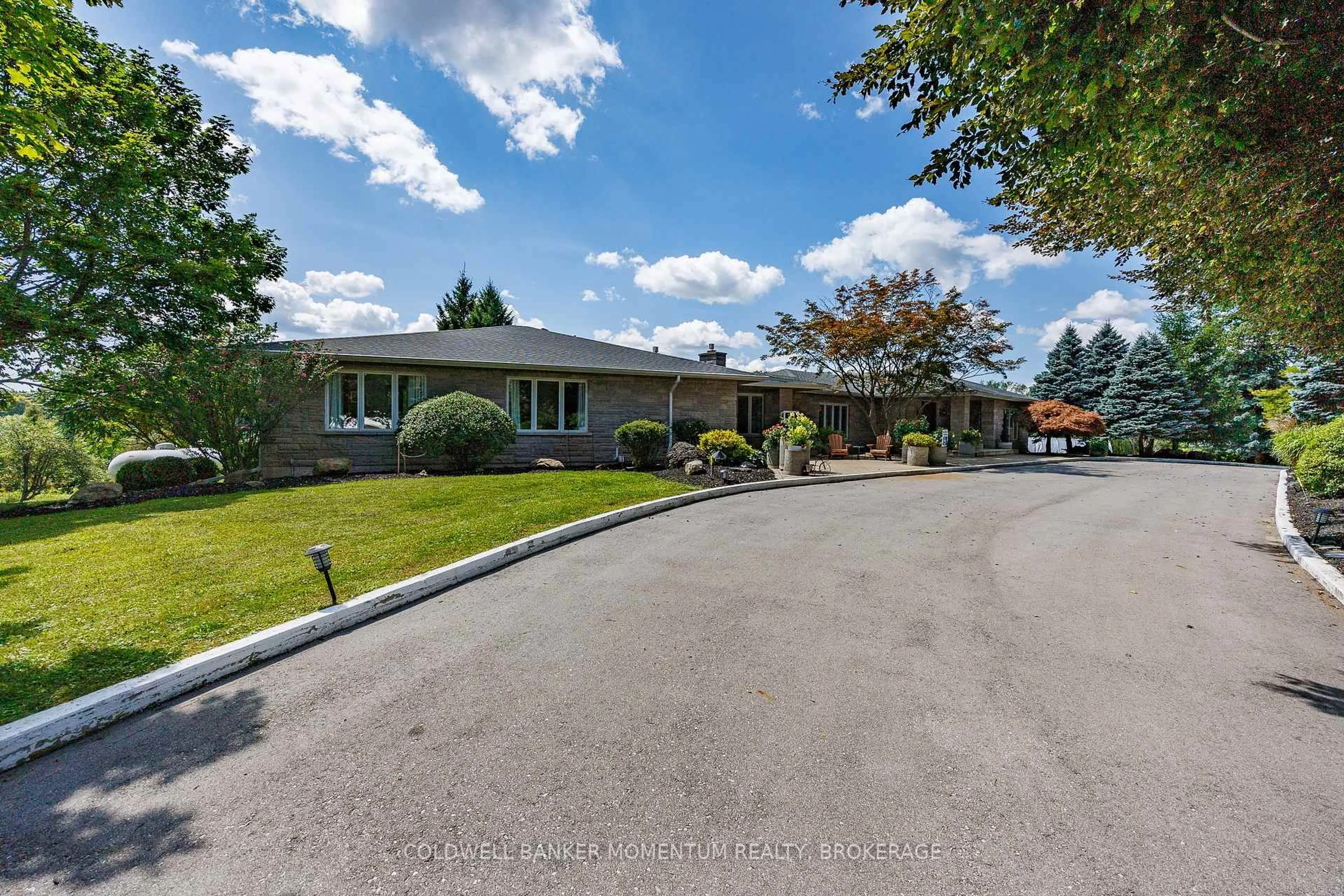 A pic from outside/outdoor area/front of a property/back of a property/a pic from drone, street for 1285 Cockshutt Road, R.R. # 4 Rd, Norfolk Ontario N3Y 4K3