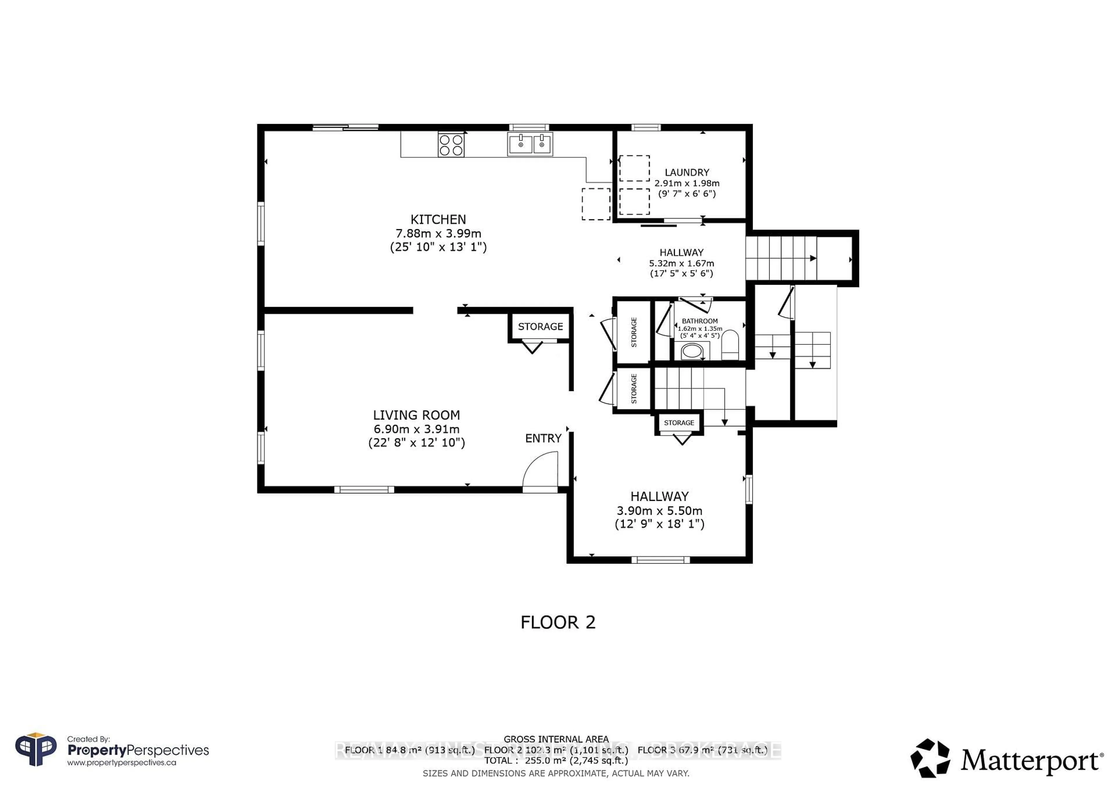 Floor plan for 8727 COUNTY ROAD 2, Greater Napanee Ontario K7R 3L1