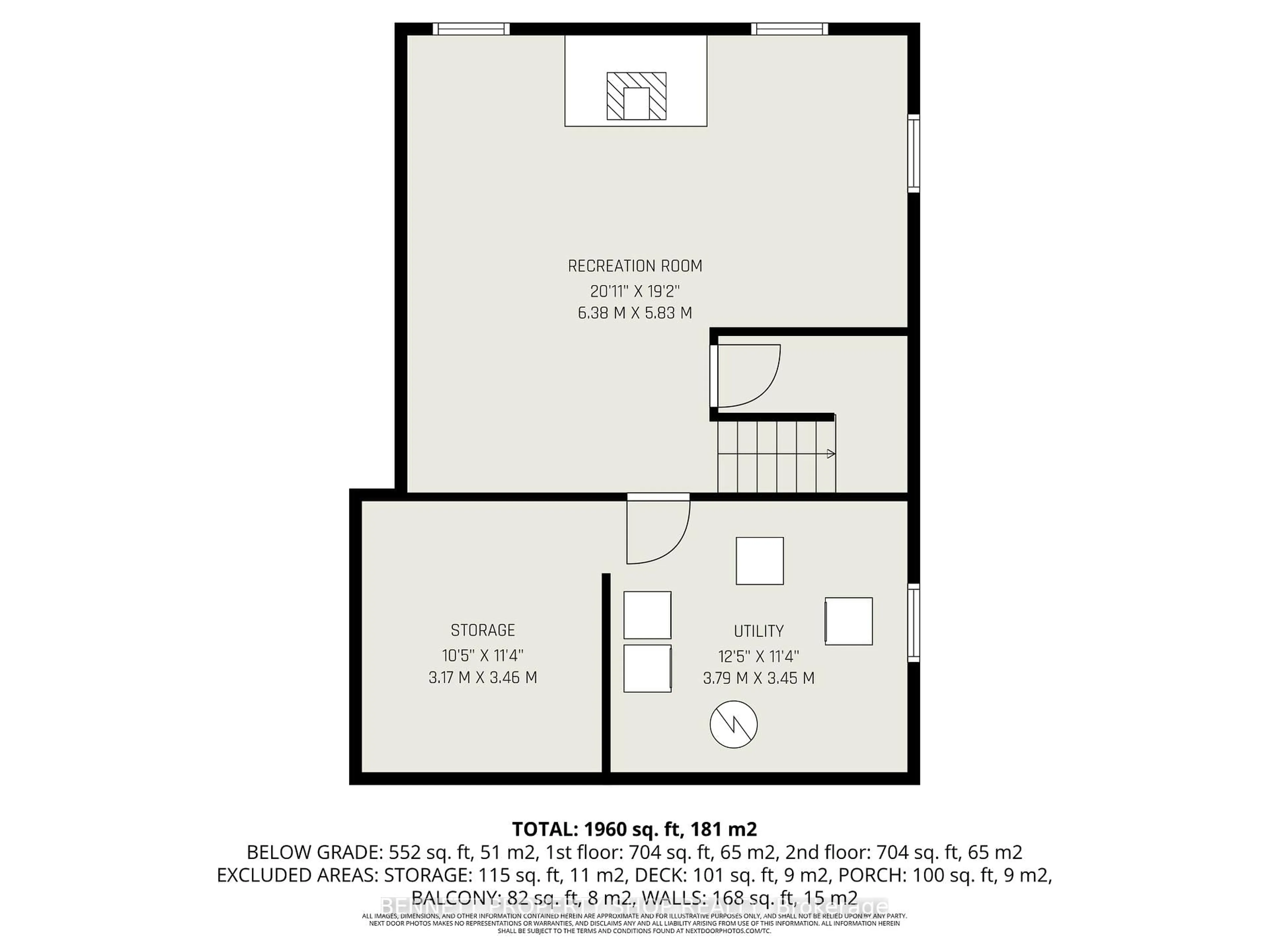 Floor plan for 1312 Scheel Dr, Braeside Ontario K0A 1G0