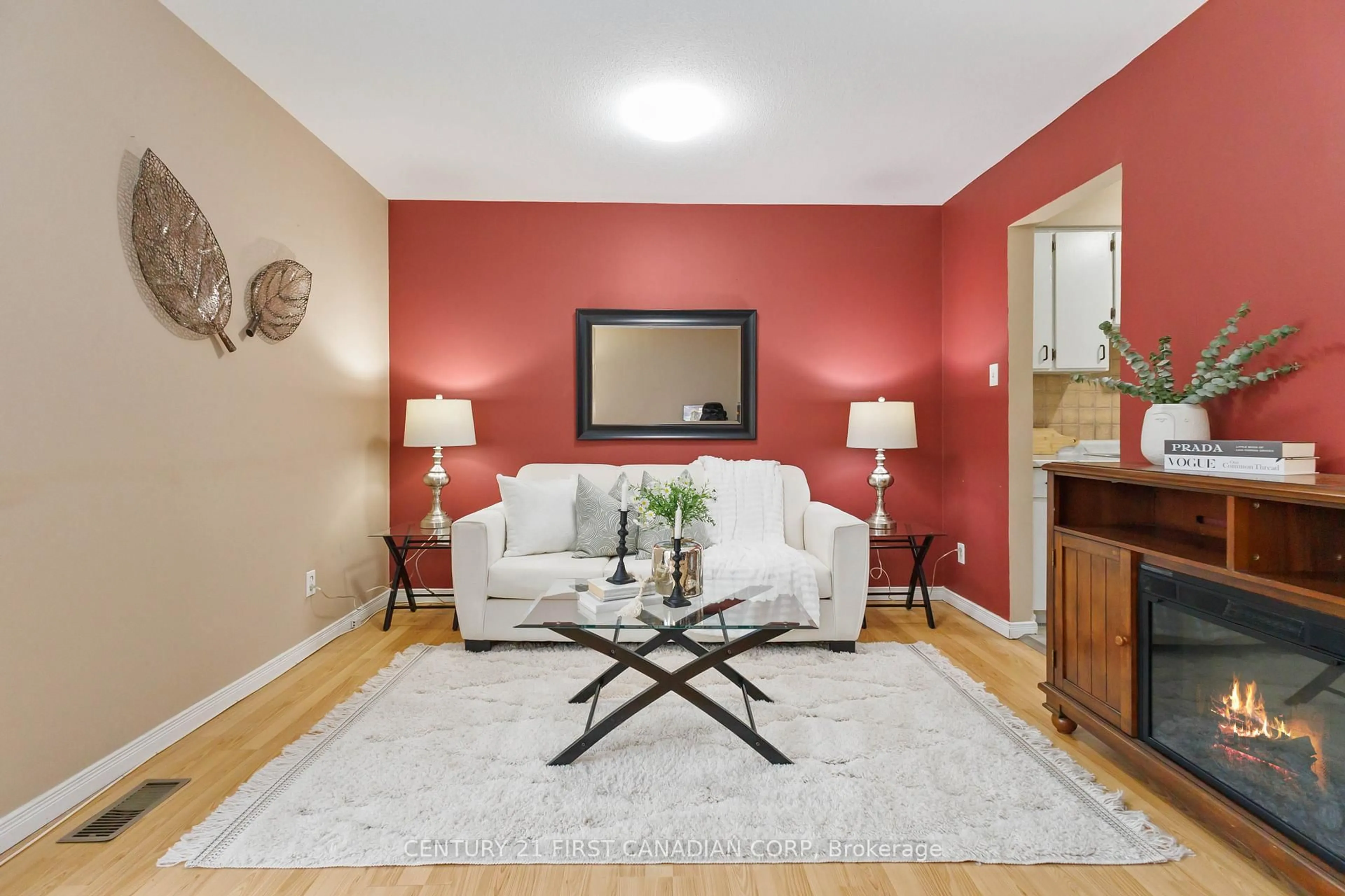 Living room with furniture, unknown for 165 Boullee St #7, London East Ontario N5Y 1T9