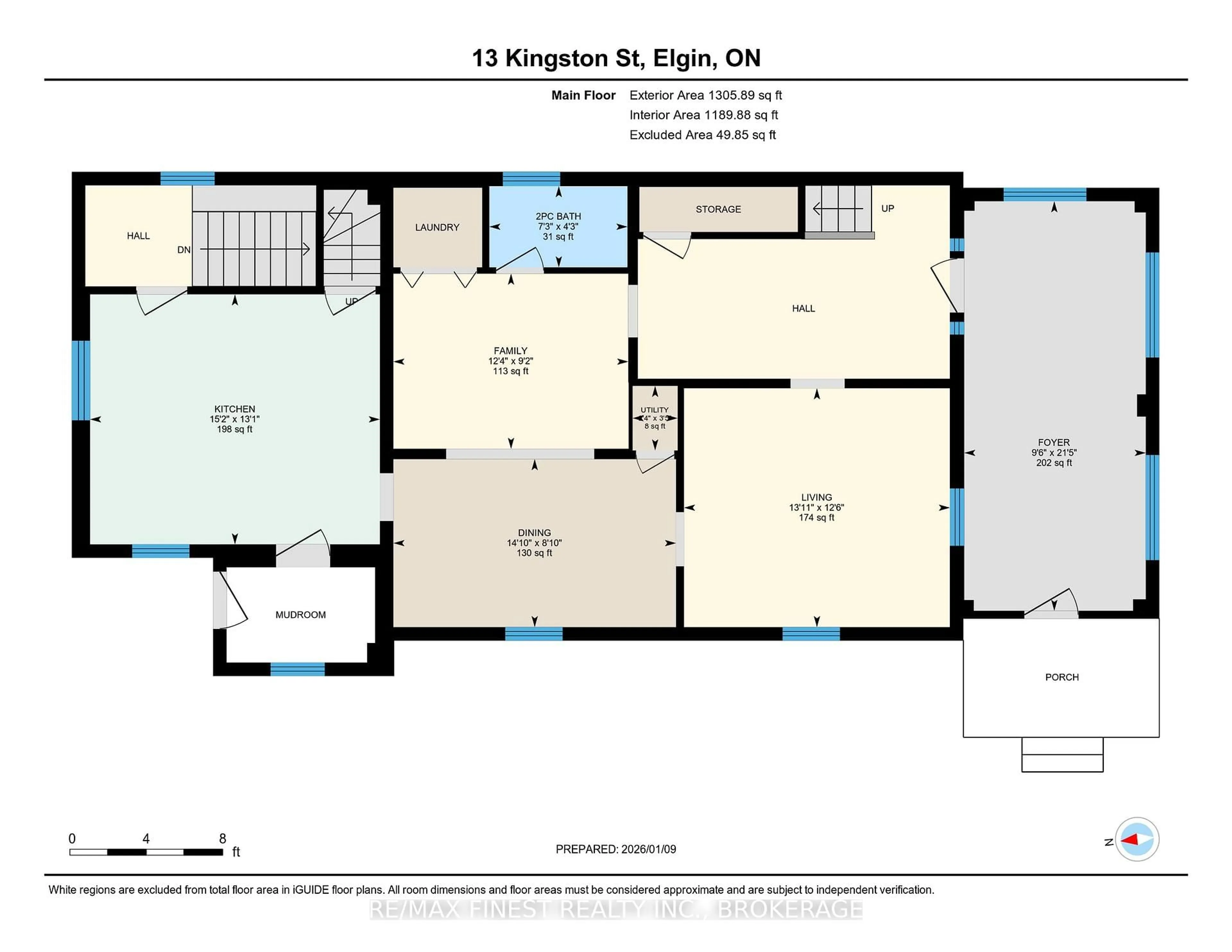 Floor plan for 13 Kingston St, Rideau Lakes Ontario K0G 1E0