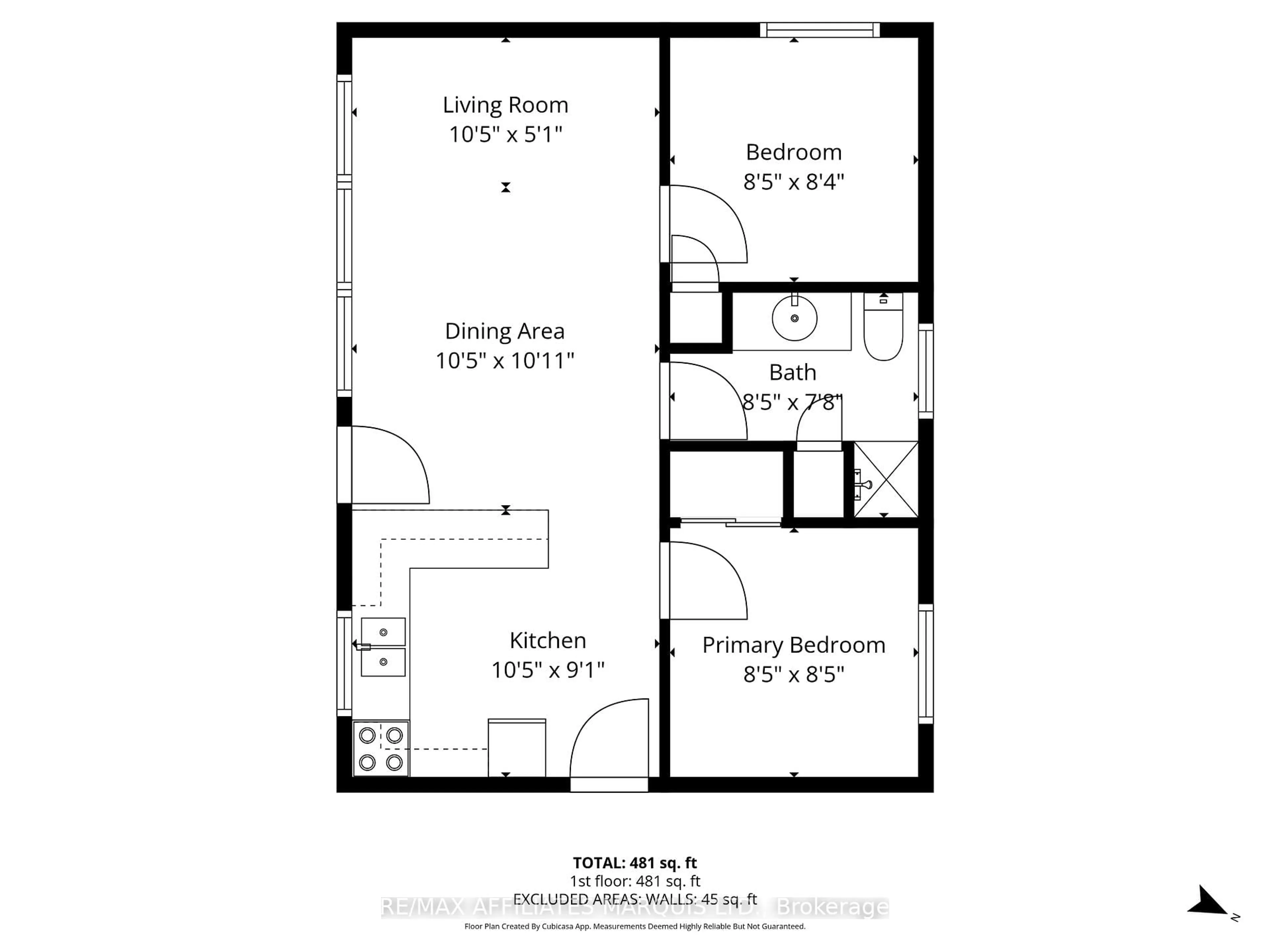 Floor plan for 20935 Oliver Lane, South Glengarry Ontario K0C 1E0