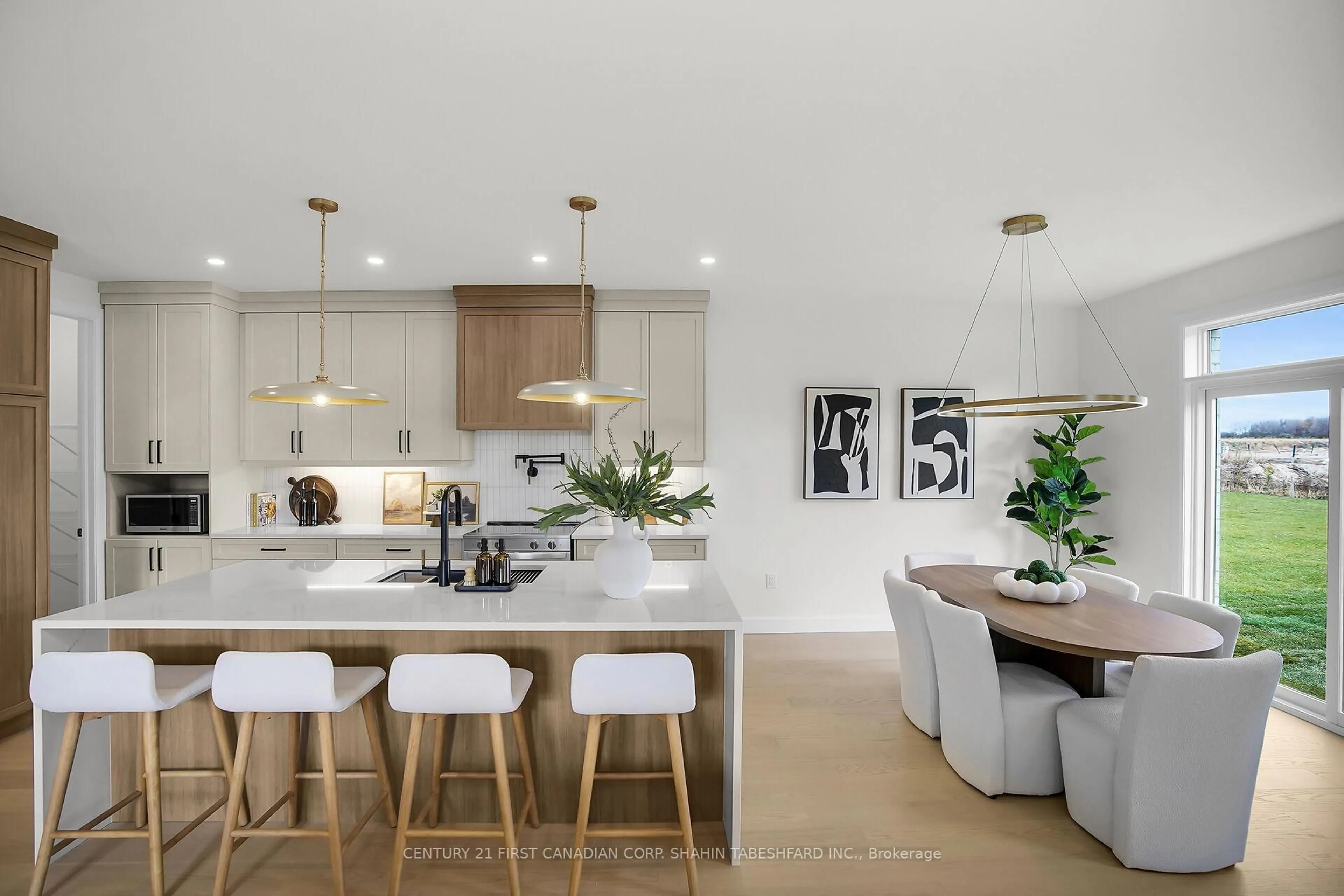 Open concept kitchen, ceramic/tile floor for 2287 Darwin Cres, London South Ontario N6P 0J6