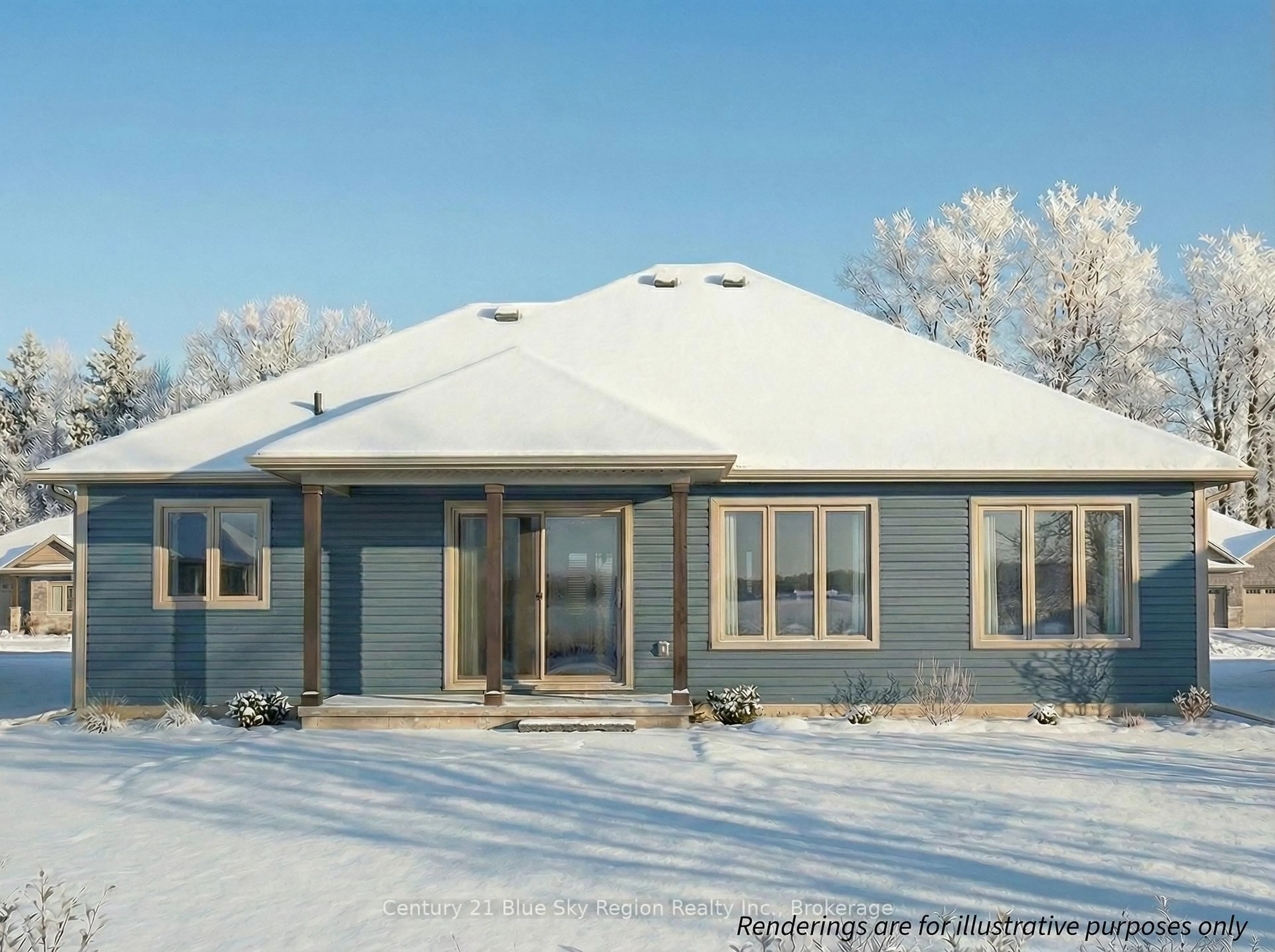 Home with vinyl exterior material, building for LOT 2 LAROCQUE Rd, North Bay Ontario P1B 8G3