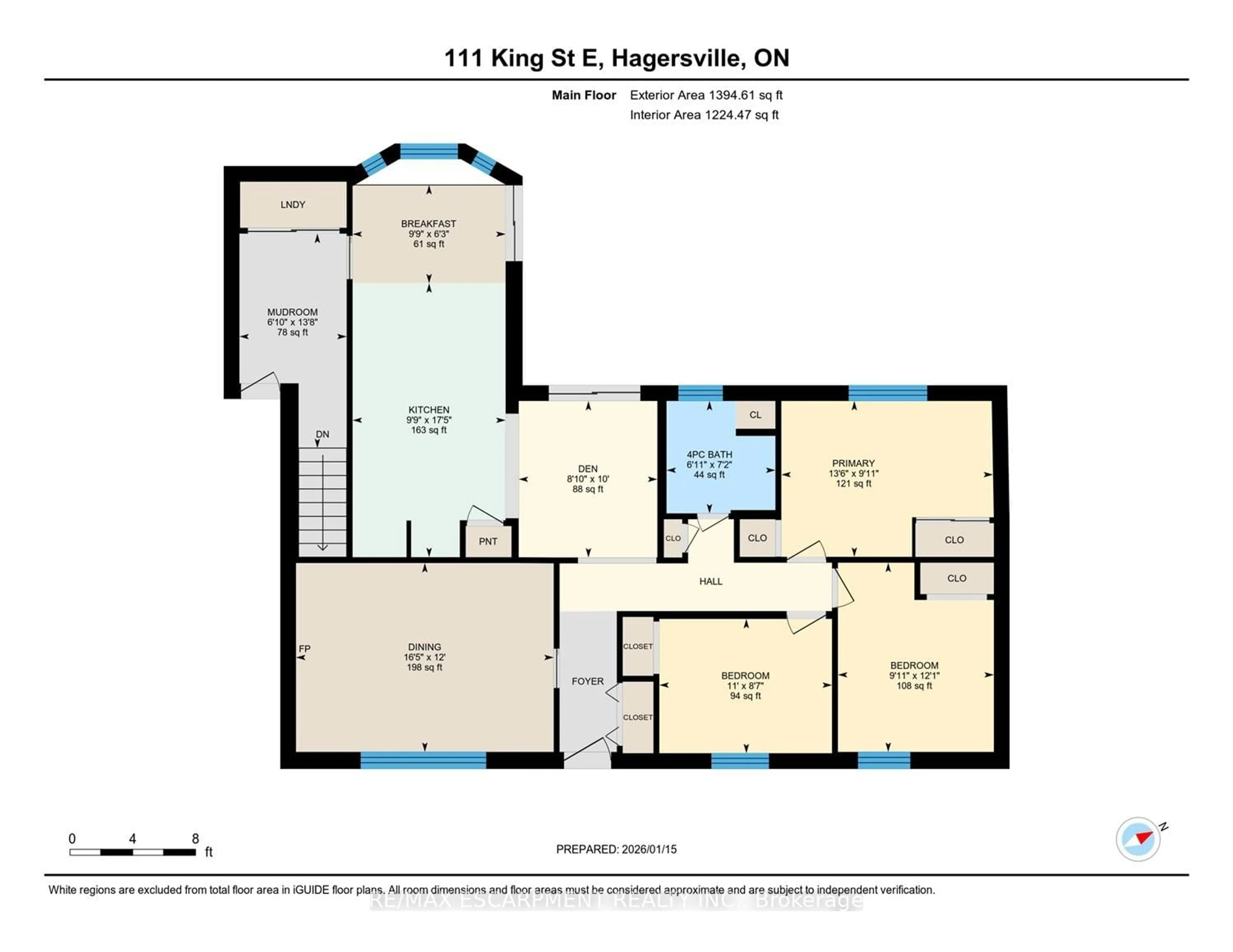 Floor plan for 111 KING St, Haldimand Ontario N0A 1H0