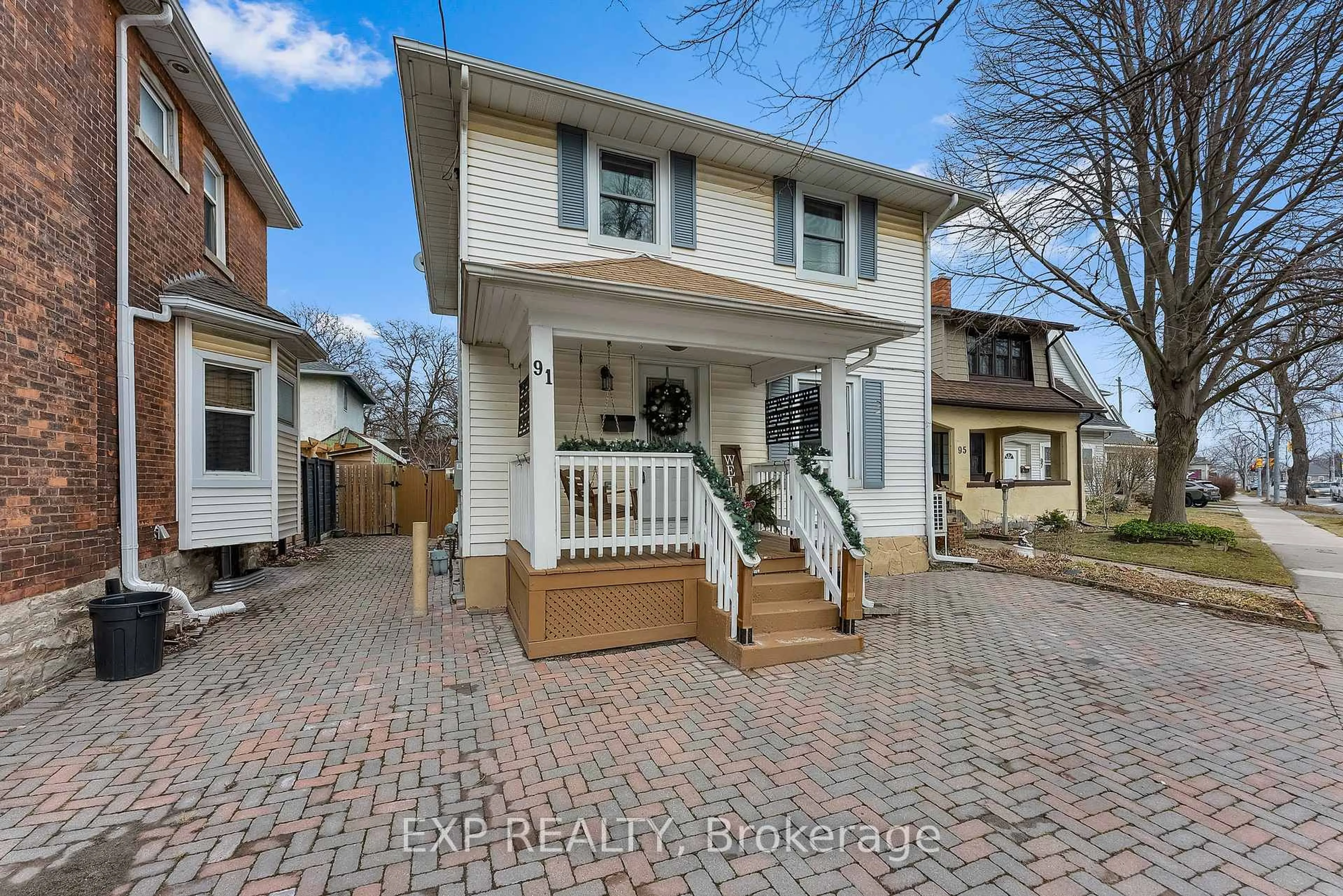 Home with brick exterior material, street for 91 Welland Ave, St. Catharines Ontario L2R 2N2