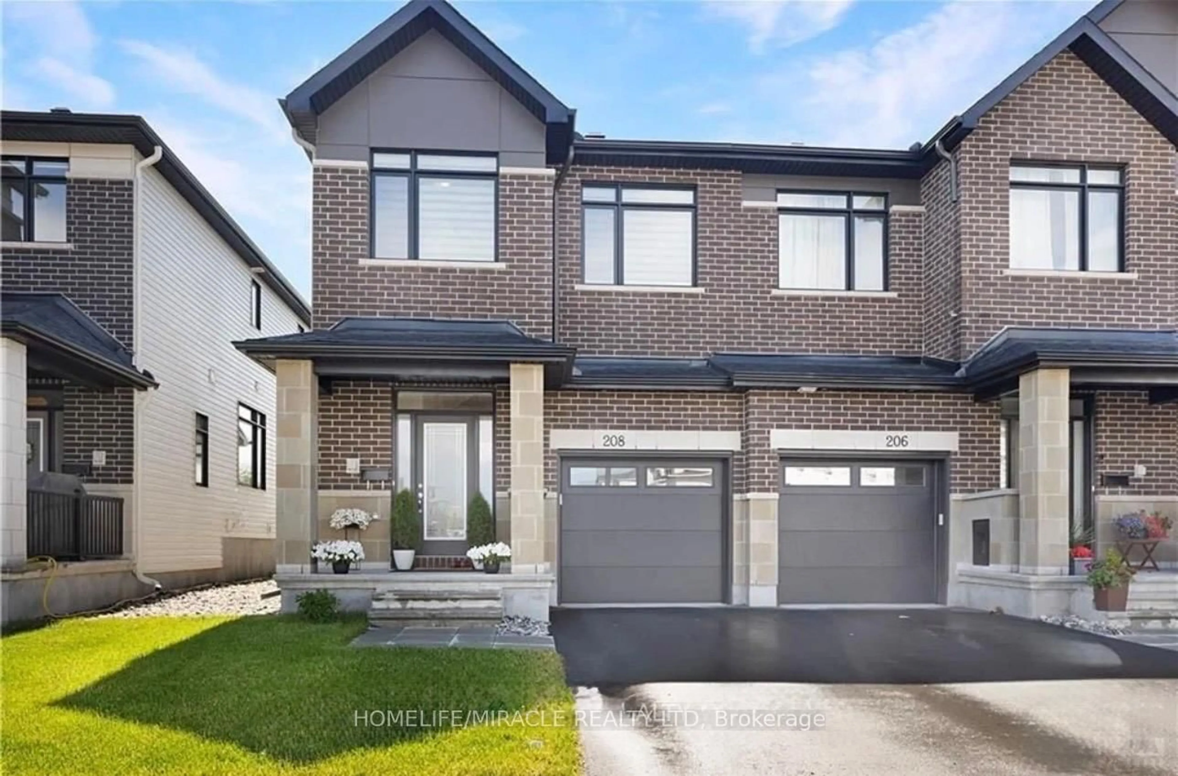 Home with brick exterior material, street for 208 Monticello Ave, Ottawa Ontario K2S 0J7