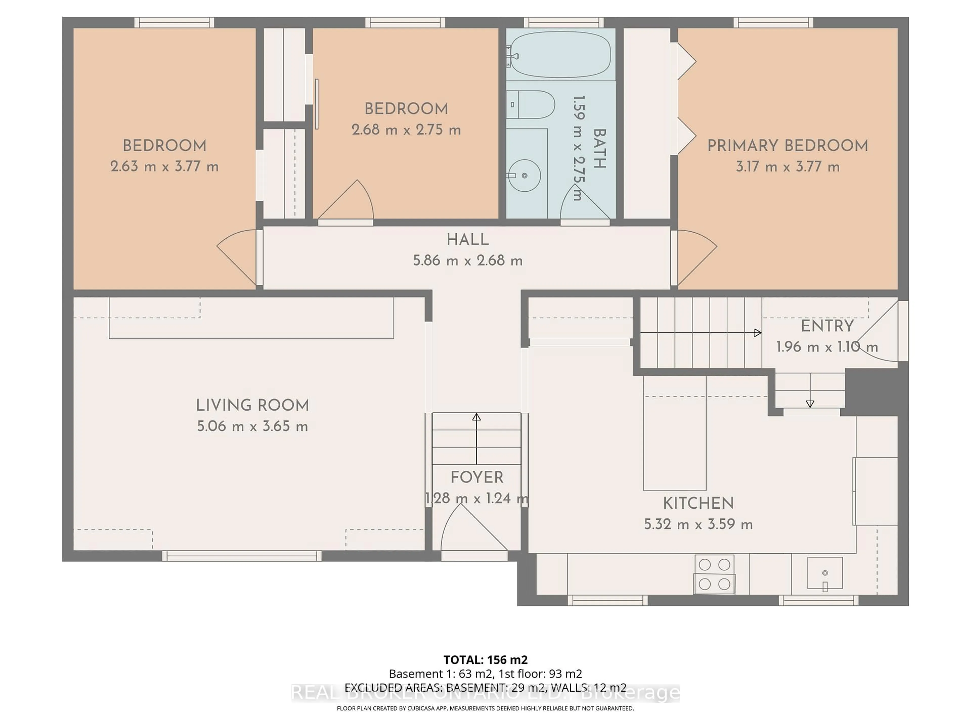 Floor plan for 179 Wellington St, Carleton Place Ontario K7C 1B4