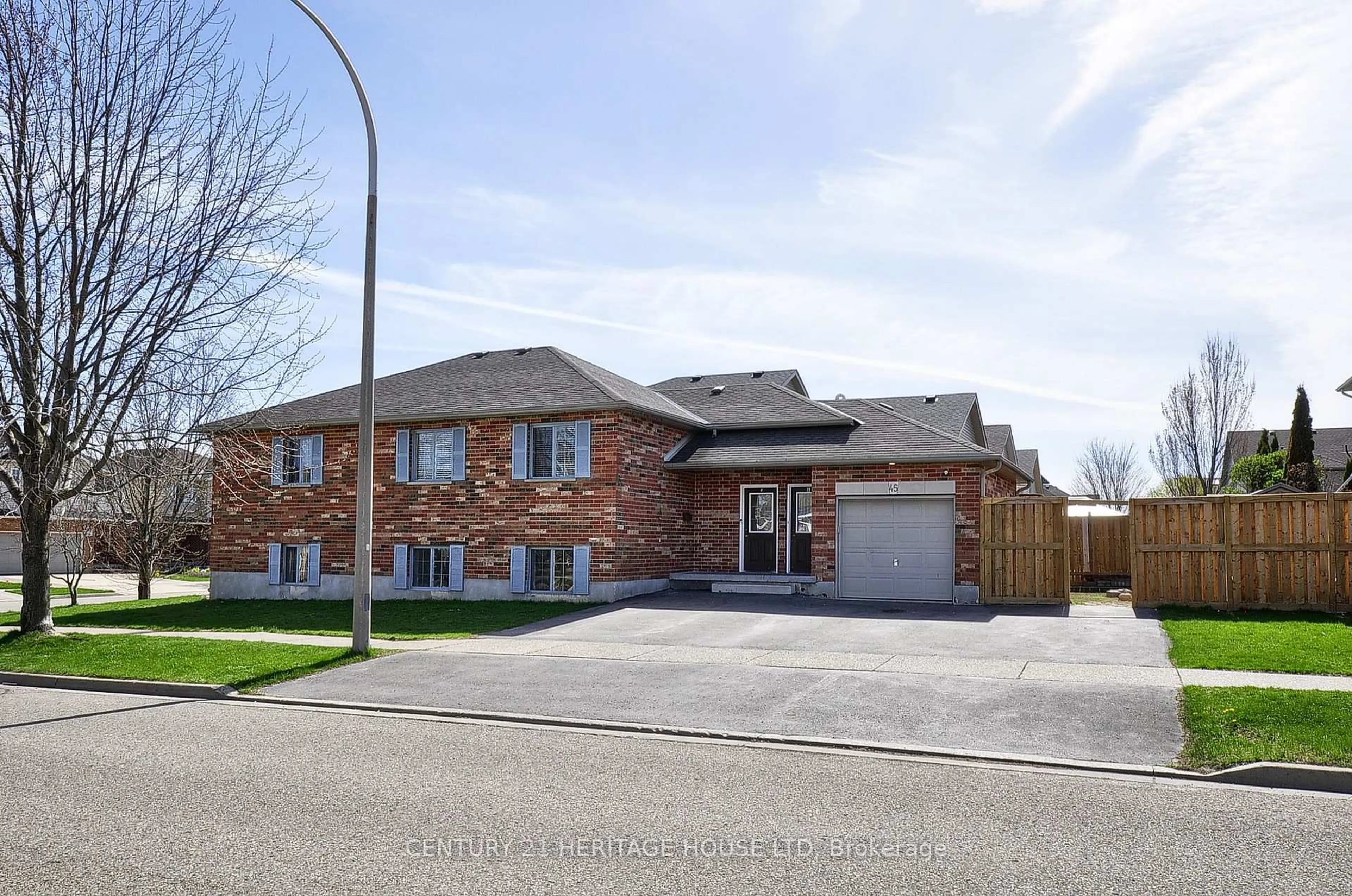 Home with brick exterior material, street for 45 Highgate Rd, Kitchener Ontario N2N 3P5