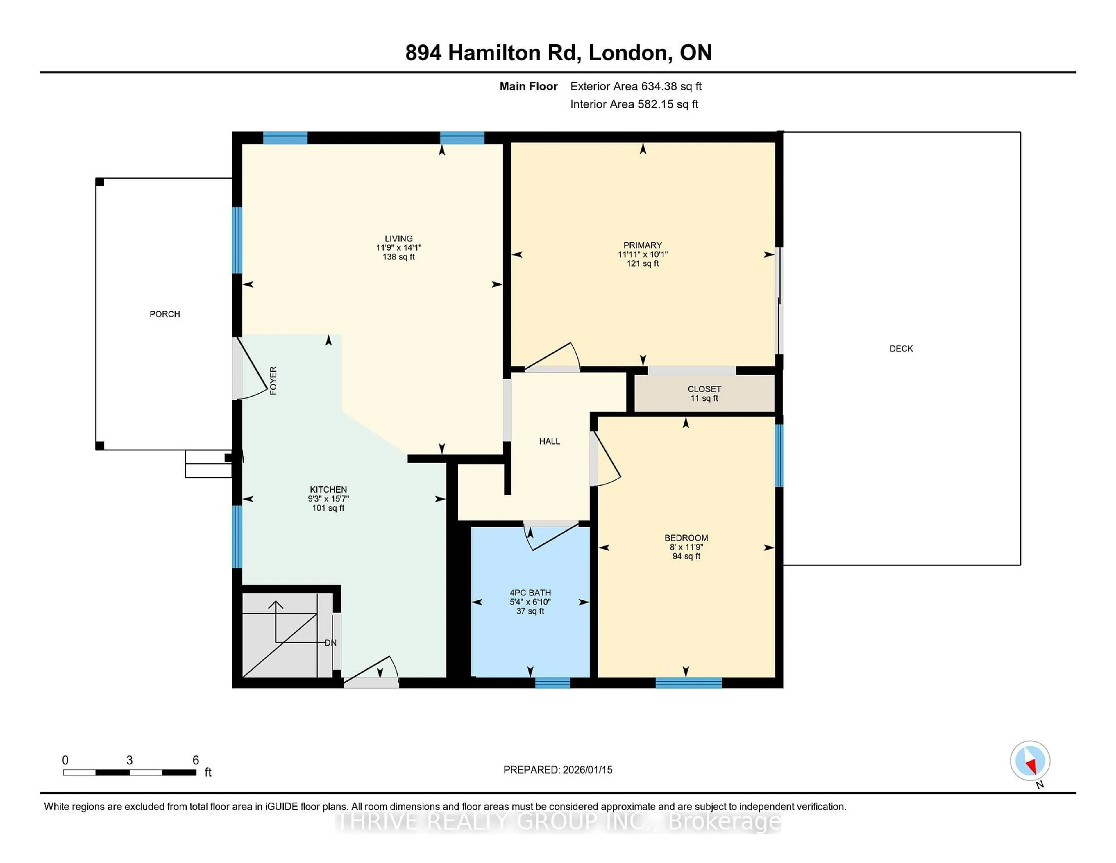 Floor plan for 894 Hamilton Rd, London East Ontario N5Z 1V9