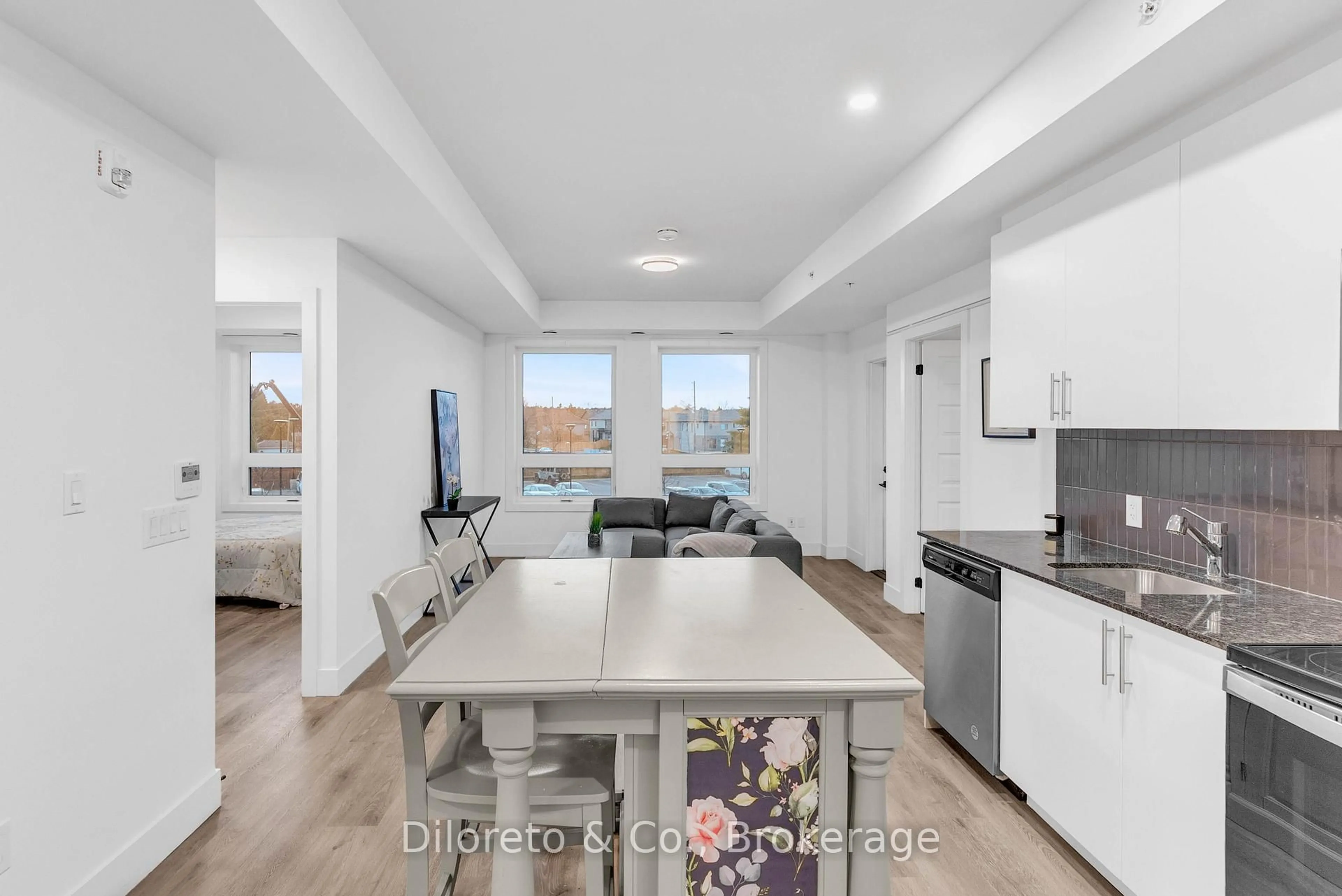 Open concept kitchen, unknown for 26 Lowes Rd #207, Guelph Ontario N1G 4X2