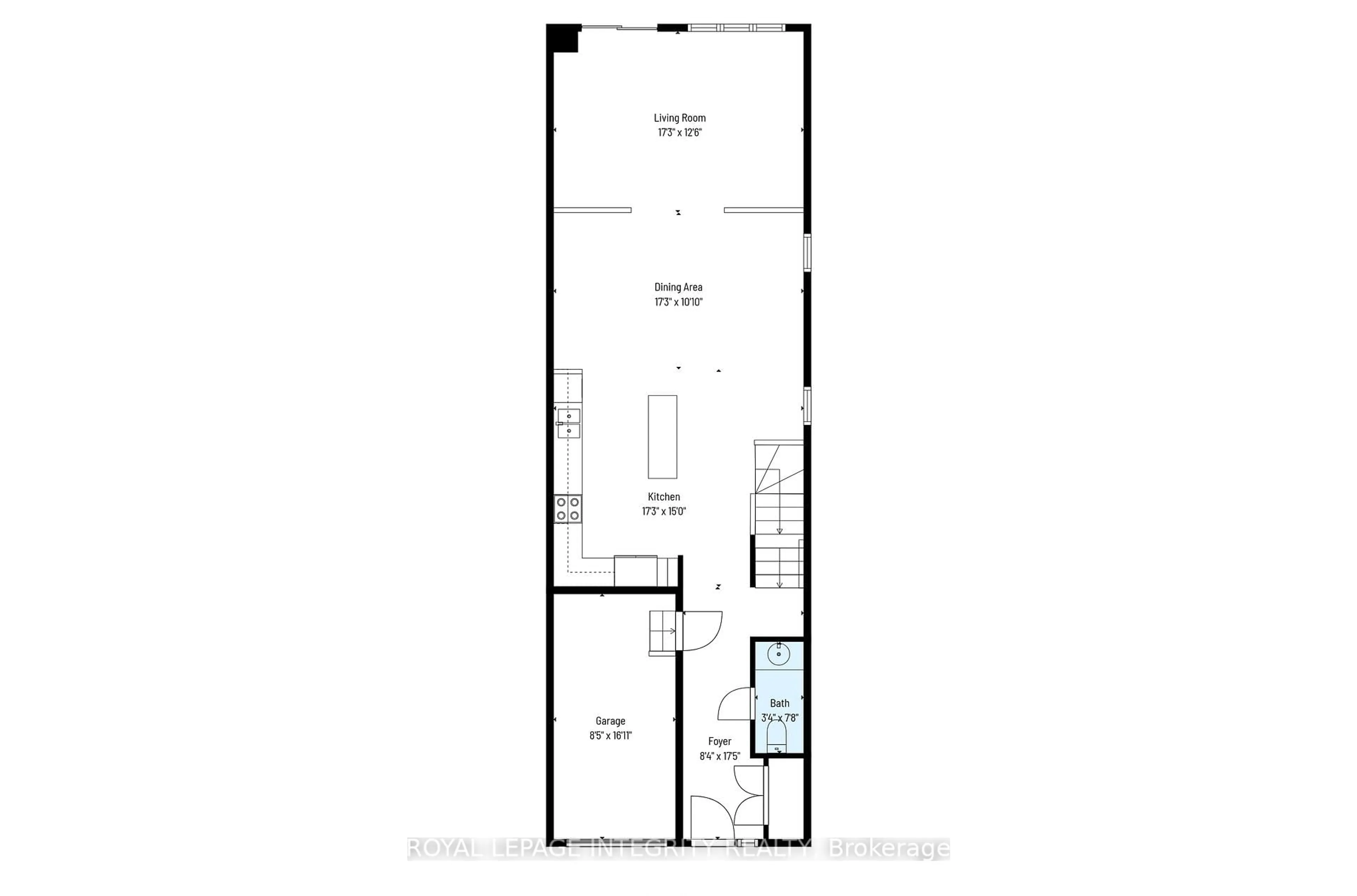 Floor plan for 103 Nepeta Cres, Ottawa Ontario K1T 0S5