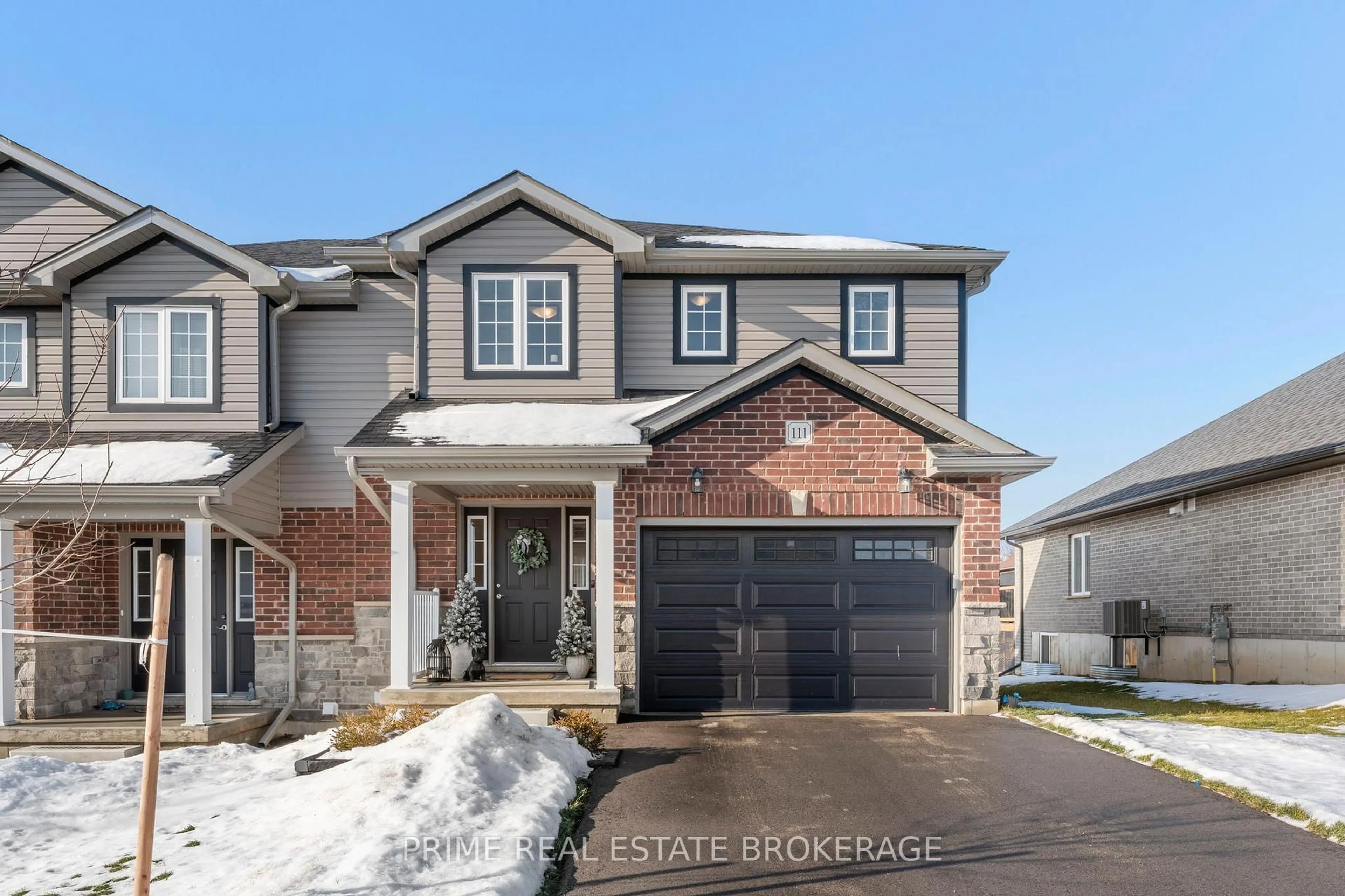 Home with brick exterior material, street for 111 Lossing Dr, Norwich Ontario N0J 1P0