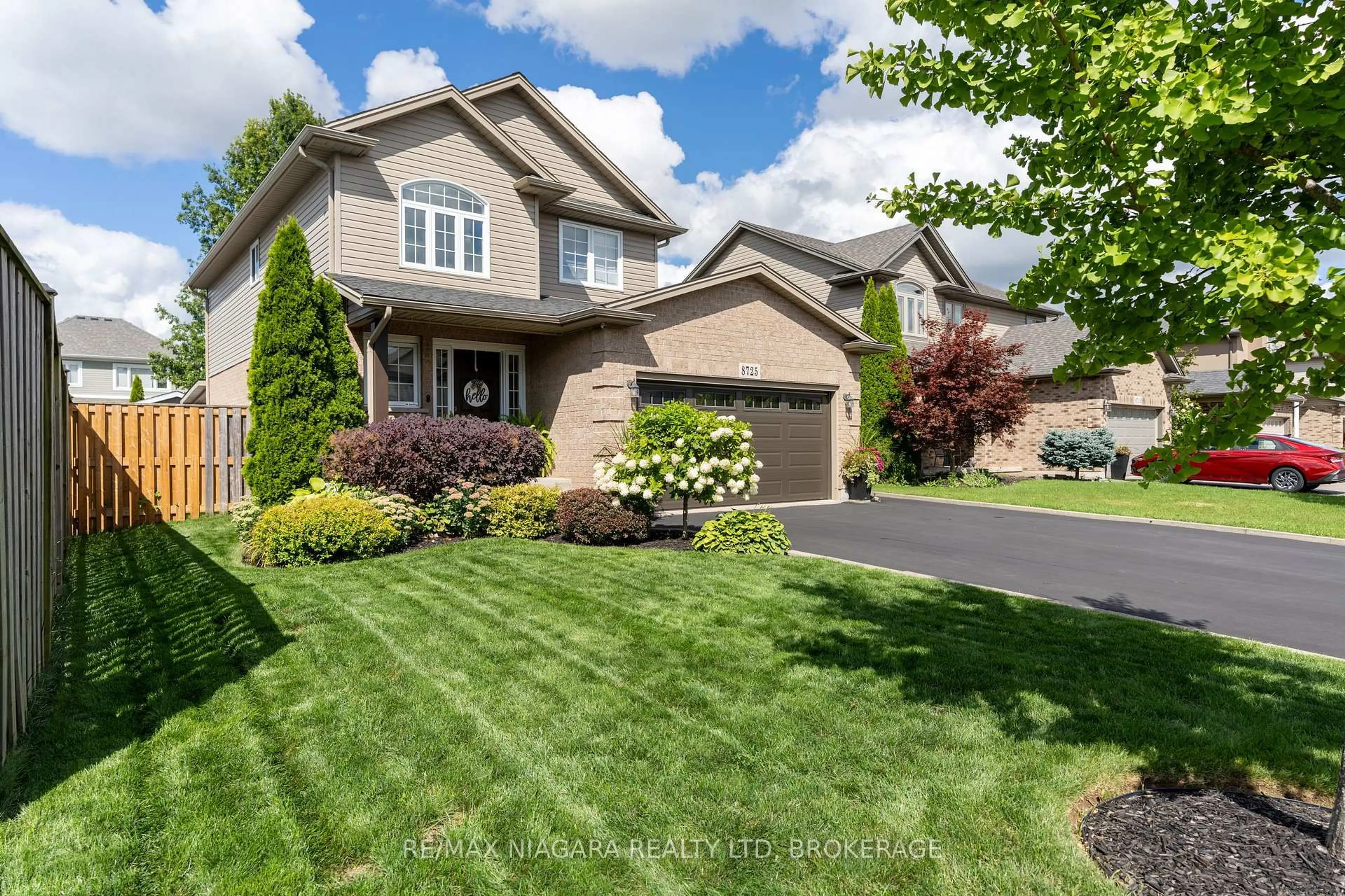 Home with brick exterior material, street for 8725 Kelsey Cres, Niagara Falls Ontario L2H 0E5