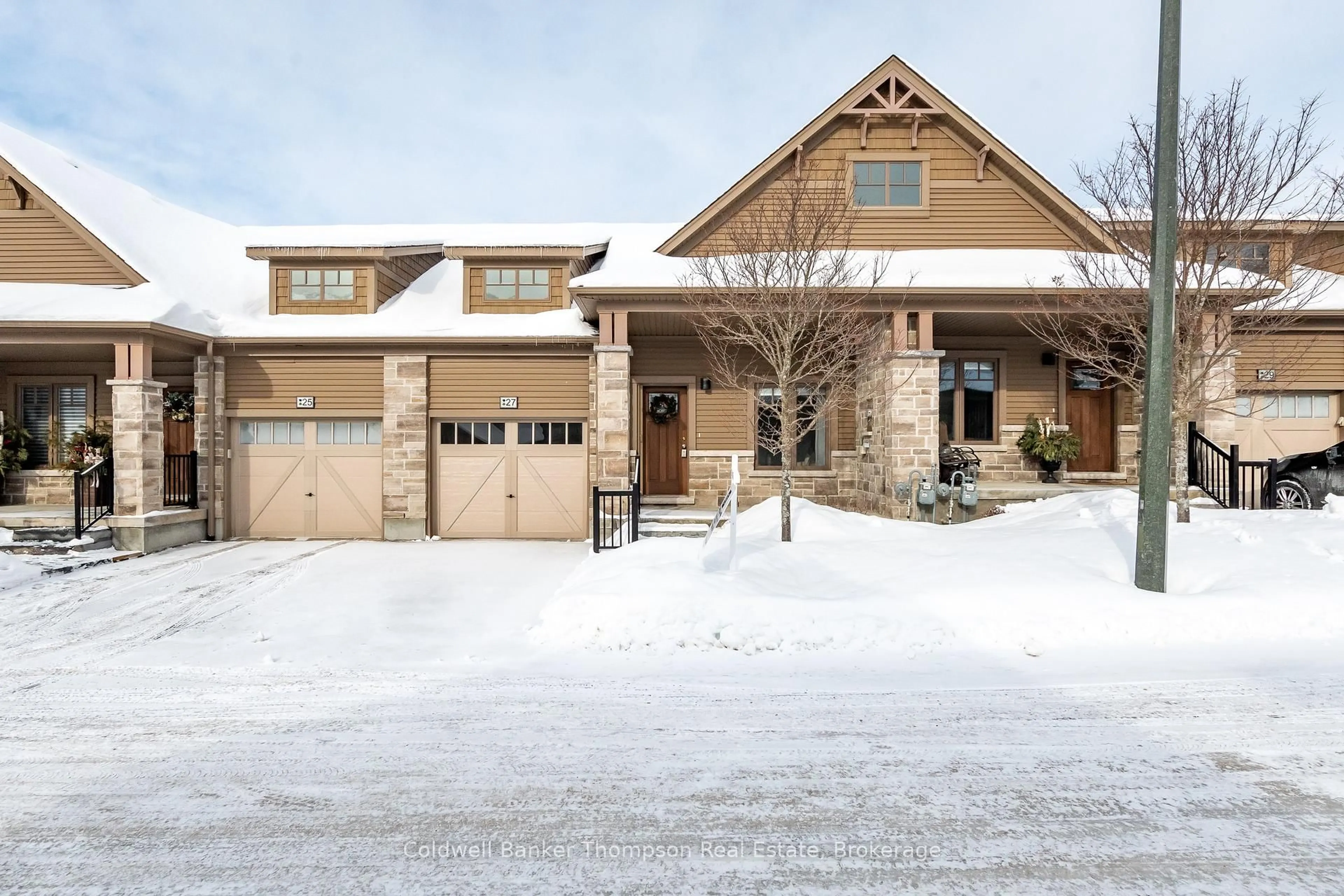 Home with brick exterior material, street for 27 Serenity Place Cres, Huntsville Ontario P1H 0C4