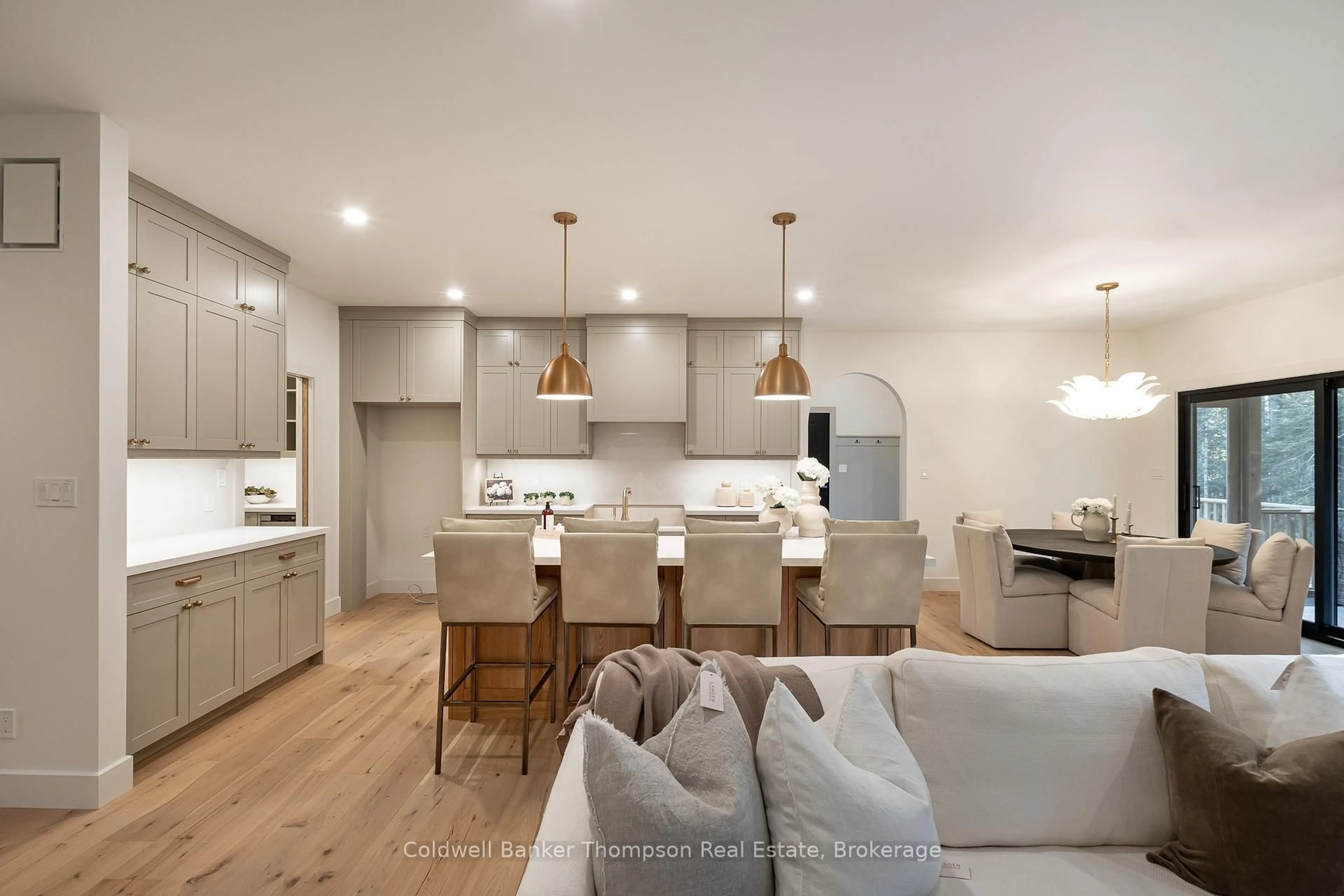 Open concept kitchen, unknown for 27 Crimson Lane, Huntsville Ontario P0B 1L0