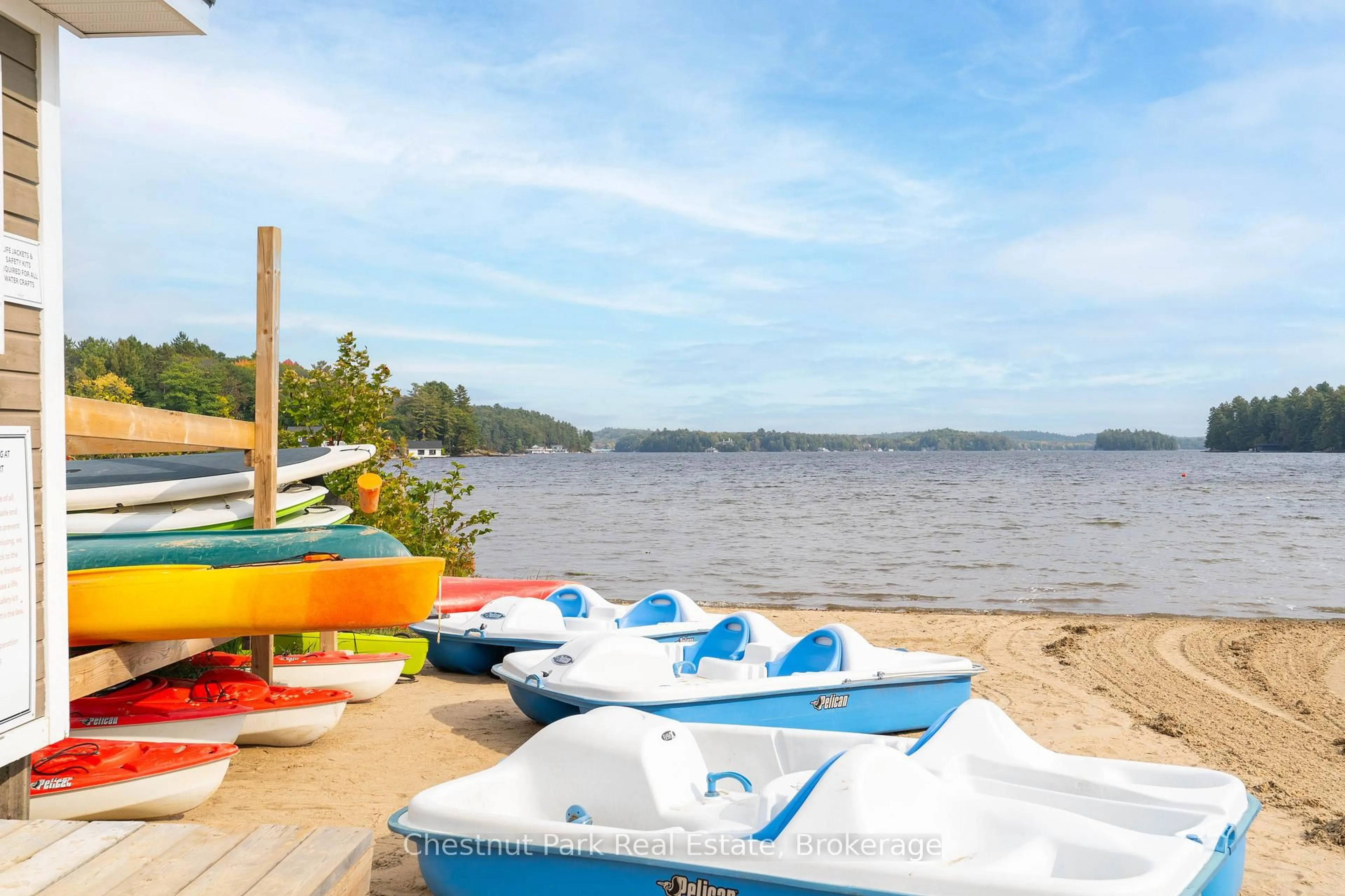 Patio, water/lake/river/ocean view for 1869 Muskoka Rd 118 Rd #L203-C1, Muskoka Lakes Ontario P1L 1W8