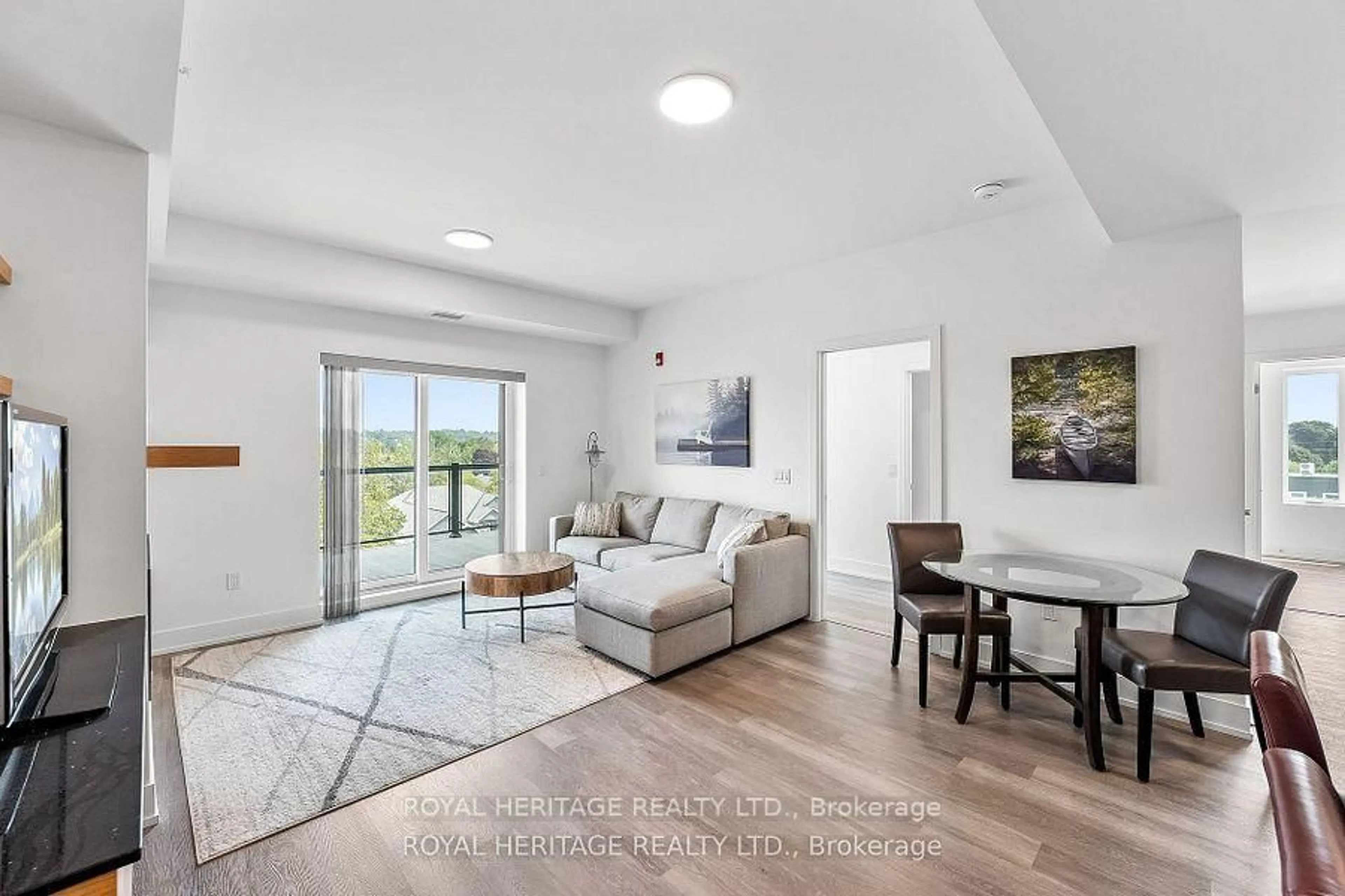 Living room with furniture, unknown for 19B West St #402, Kawartha Lakes Ontario K0M 1N0