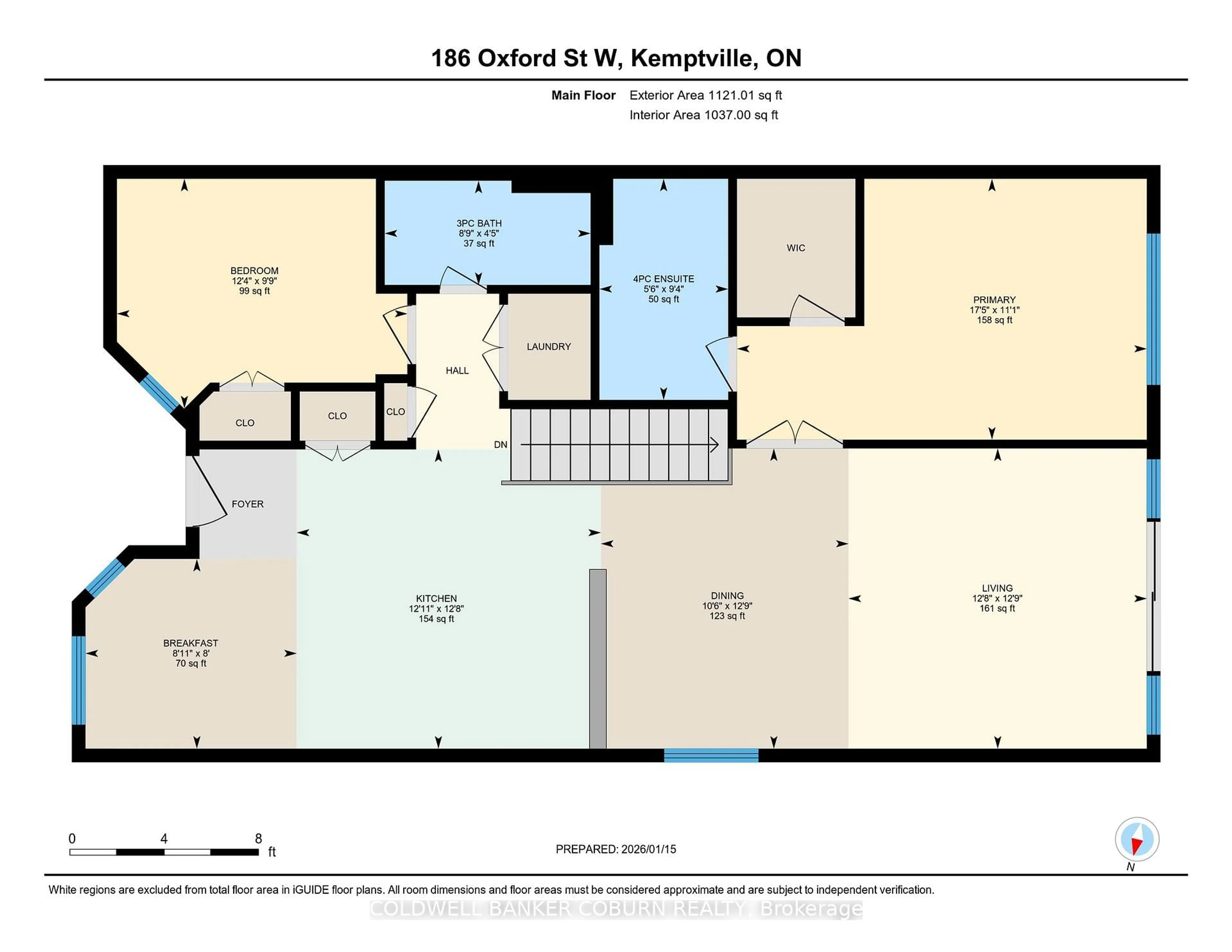 Floor plan for 186 Oxford St, North Grenville Ontario K0G 1J0