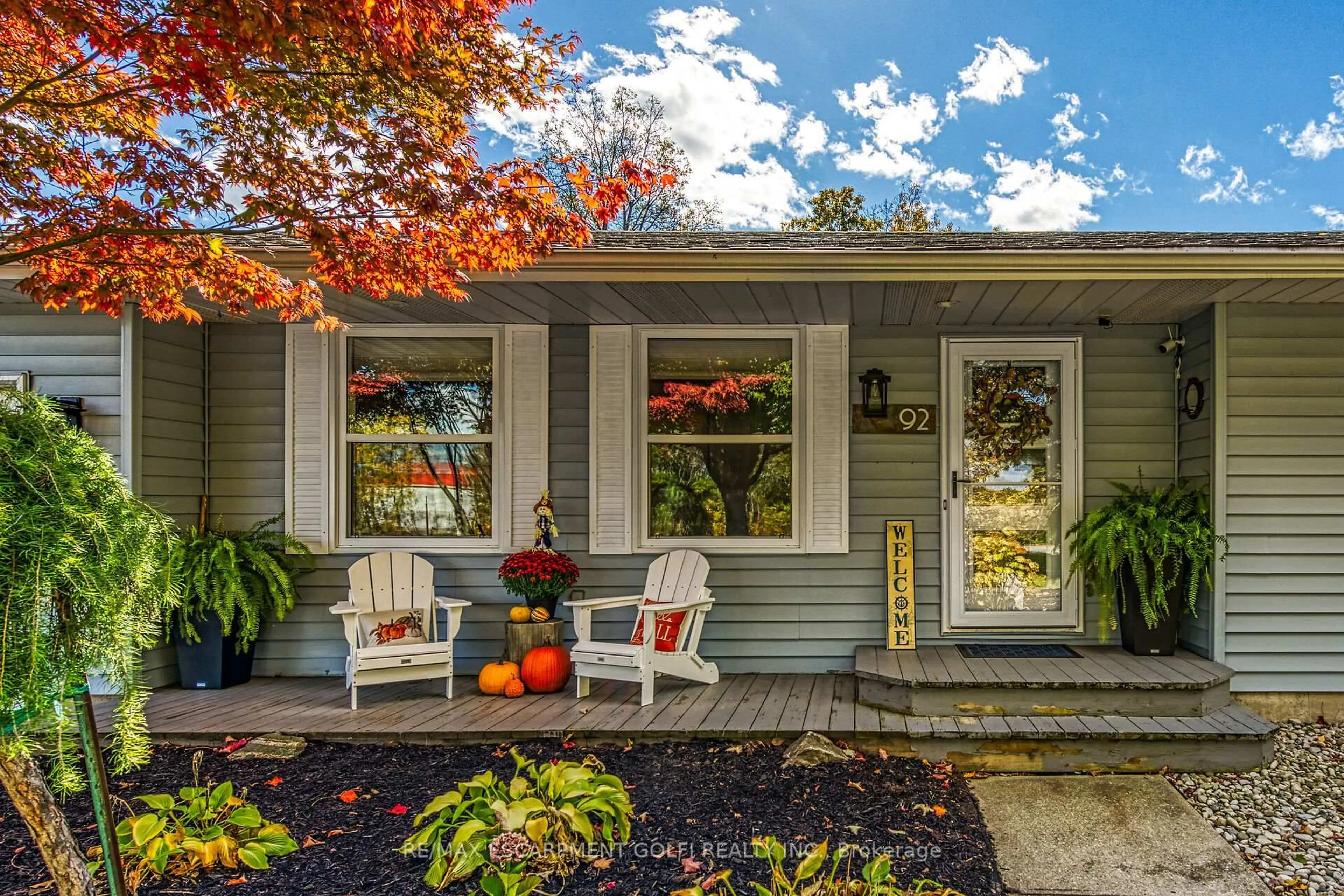 Home with vinyl exterior material, street for 92 Dover Mills Rd, Norfolk Ontario N0A 1N1