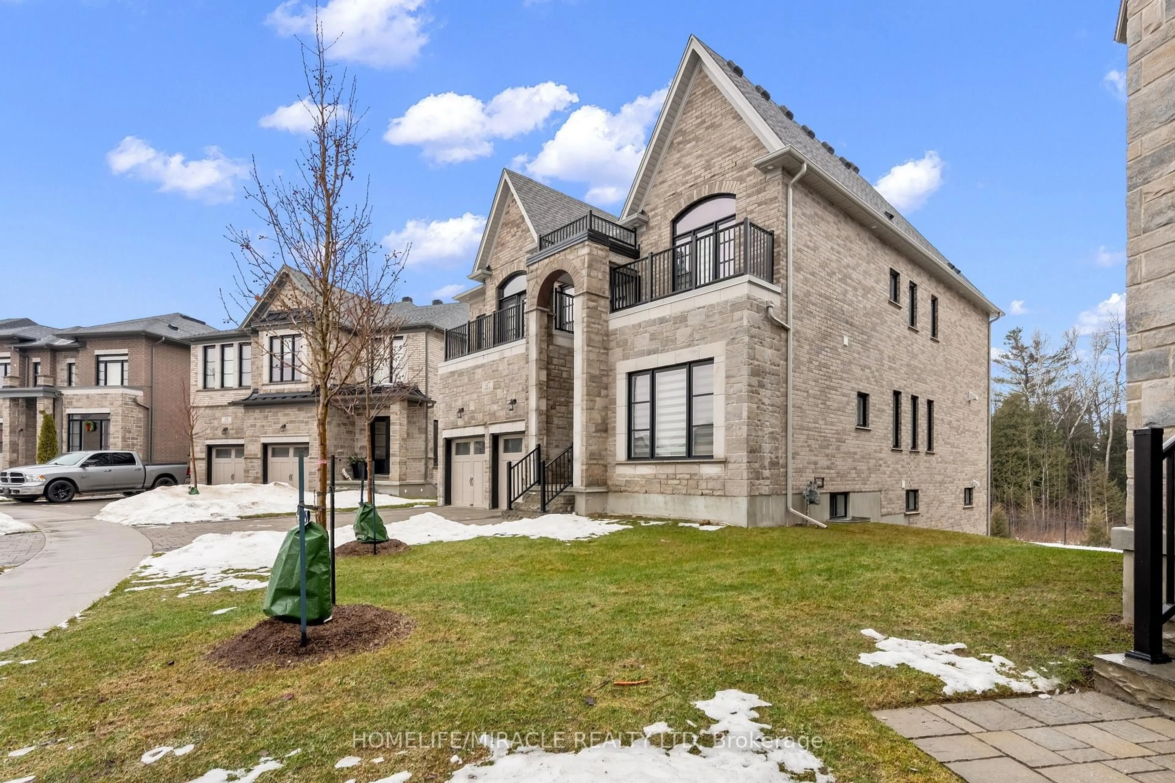 Home with brick exterior material, street for 147 AMBROUS Cres, Guelph Ontario N1G 0E4