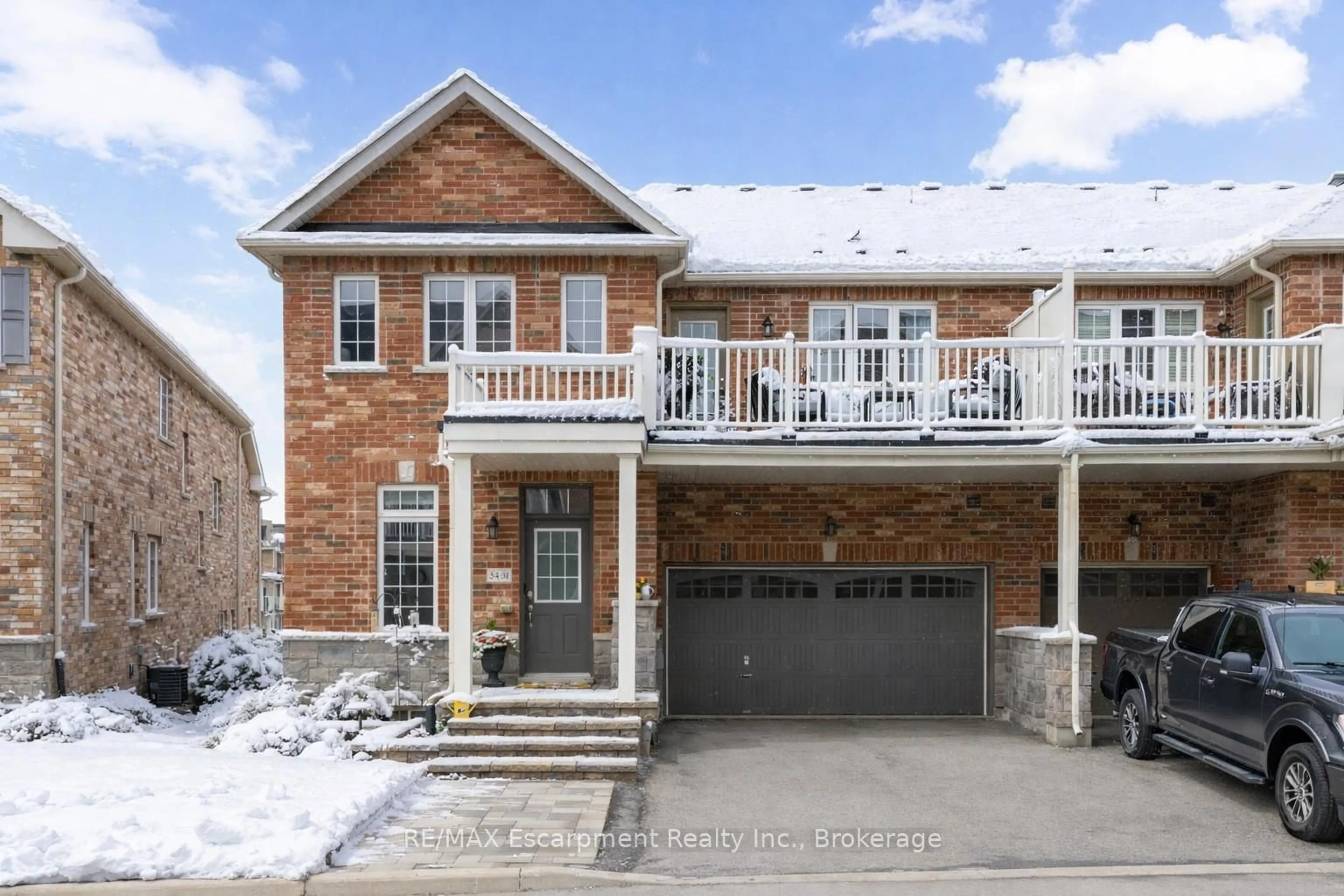 Home with brick exterior material, street for 54 Nisbet Blvd #31, Hamilton Ontario L8B 0Y3