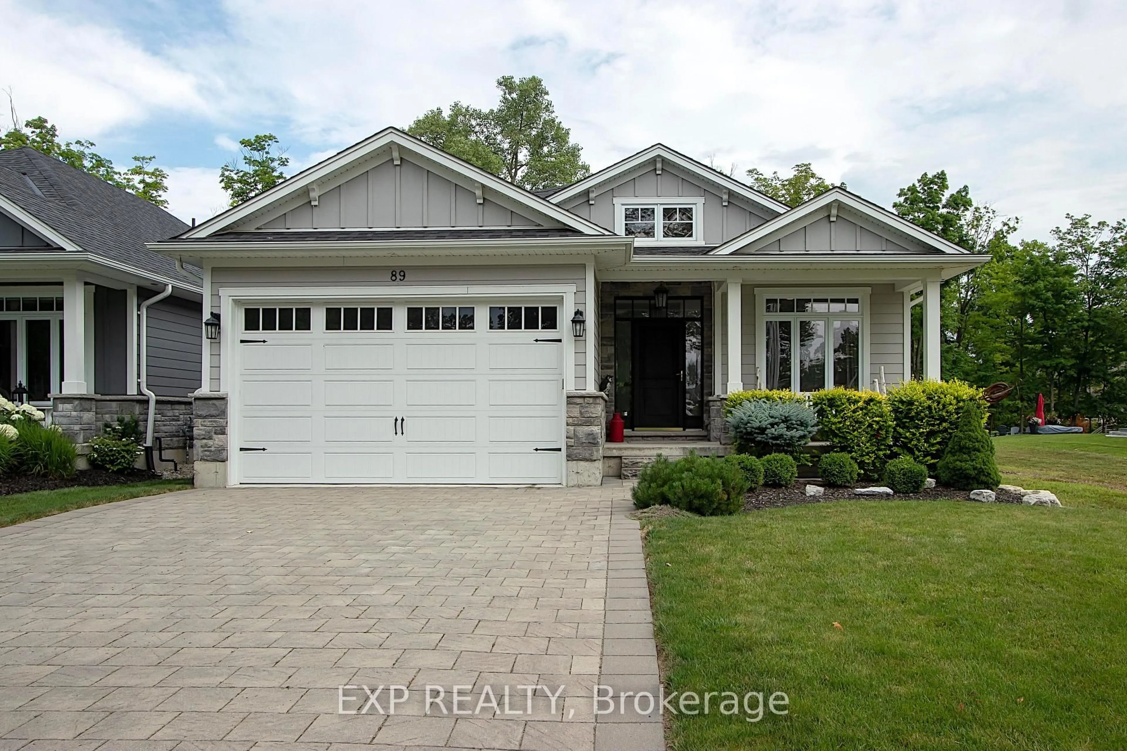 Home with vinyl exterior material, street for 89 Gill Rd, Lambton Shores Ontario N0M 1T0