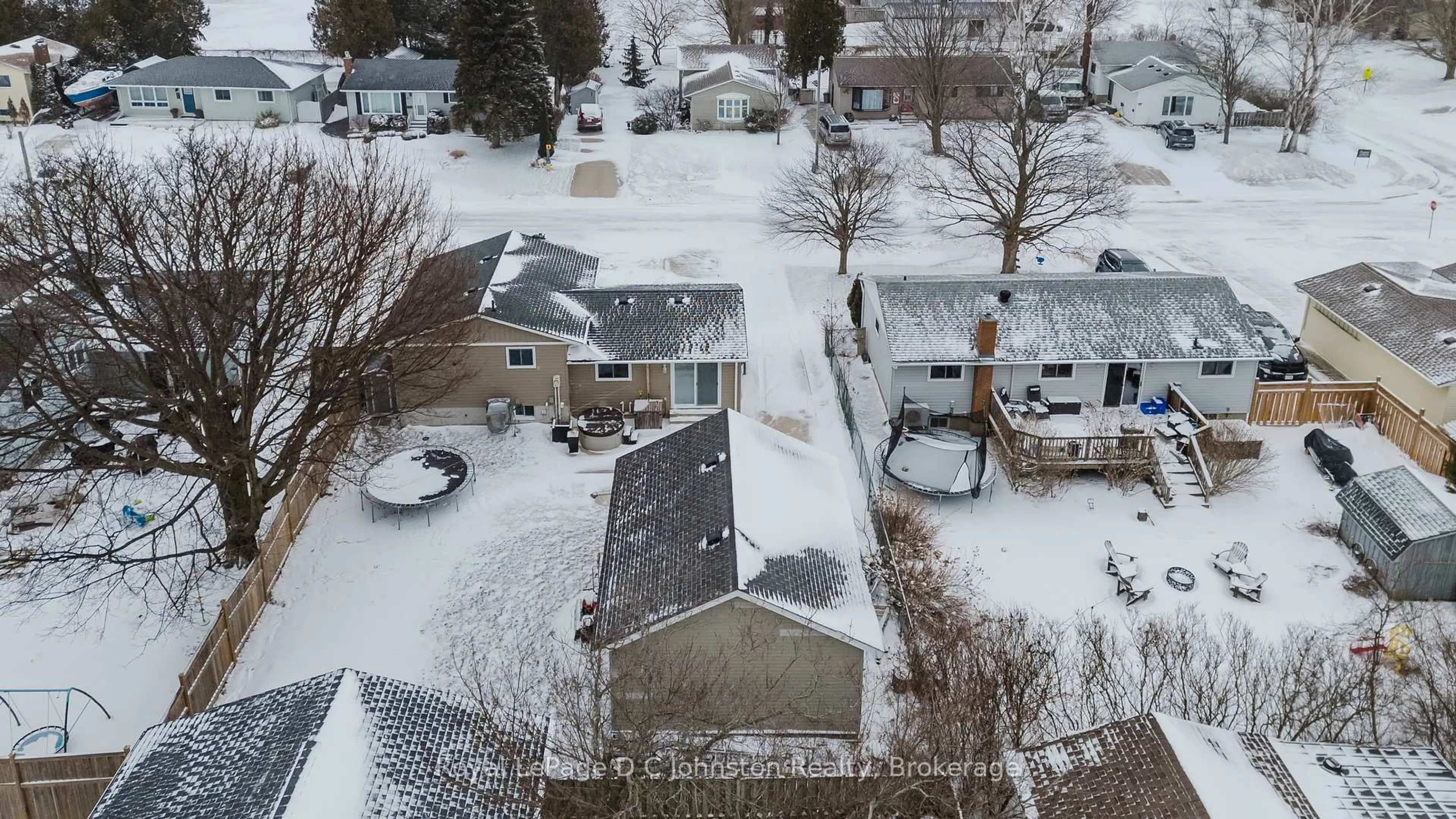 A pic from outside/outdoor area/front of a property/back of a property/a pic from drone, street for 468 Centennial Cres, Saugeen Shores Ontario N0H 2C1