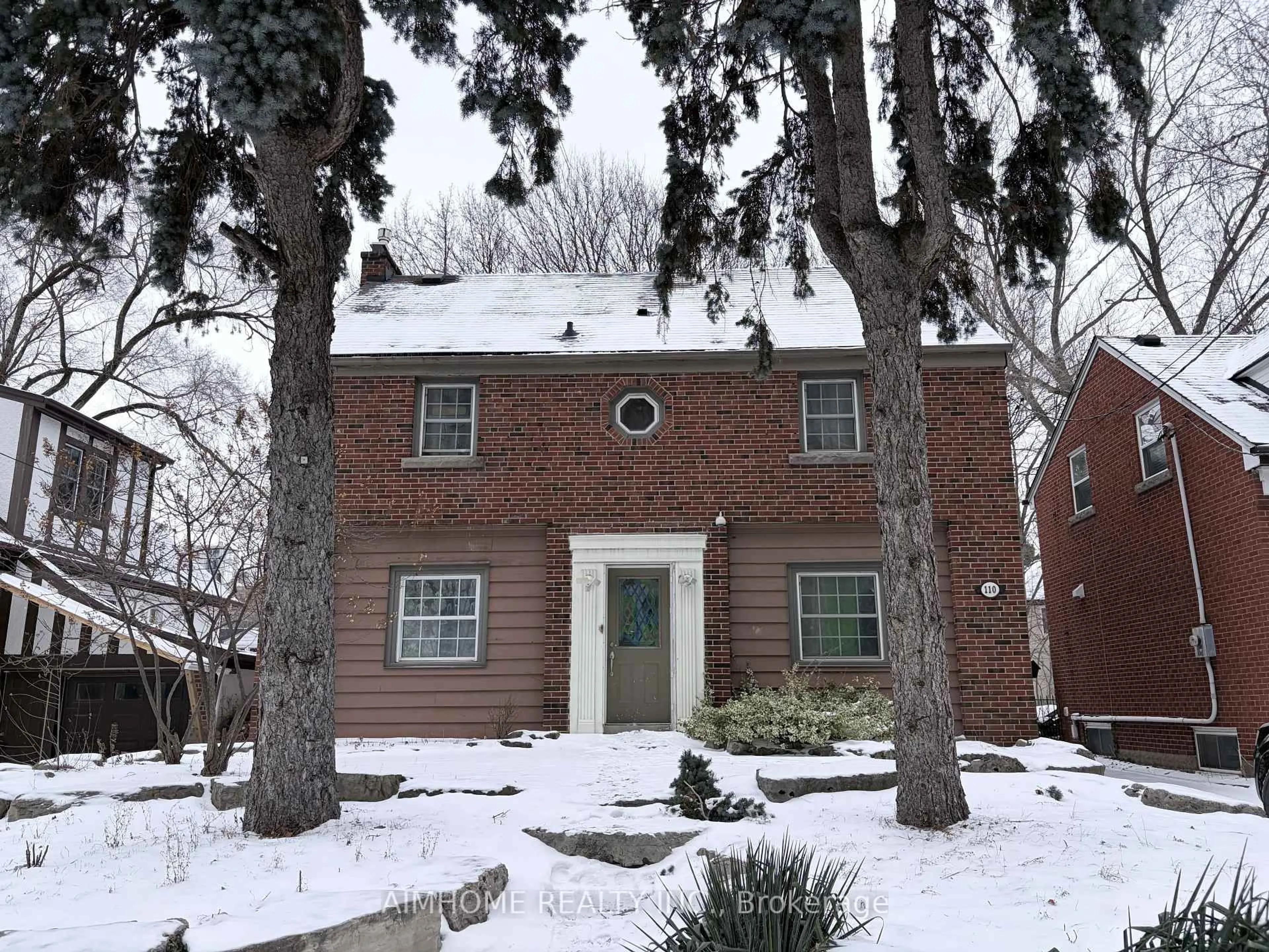 Home with brick exterior material, street for 110 Traymore Ave, Hamilton Ontario L8S 1R7