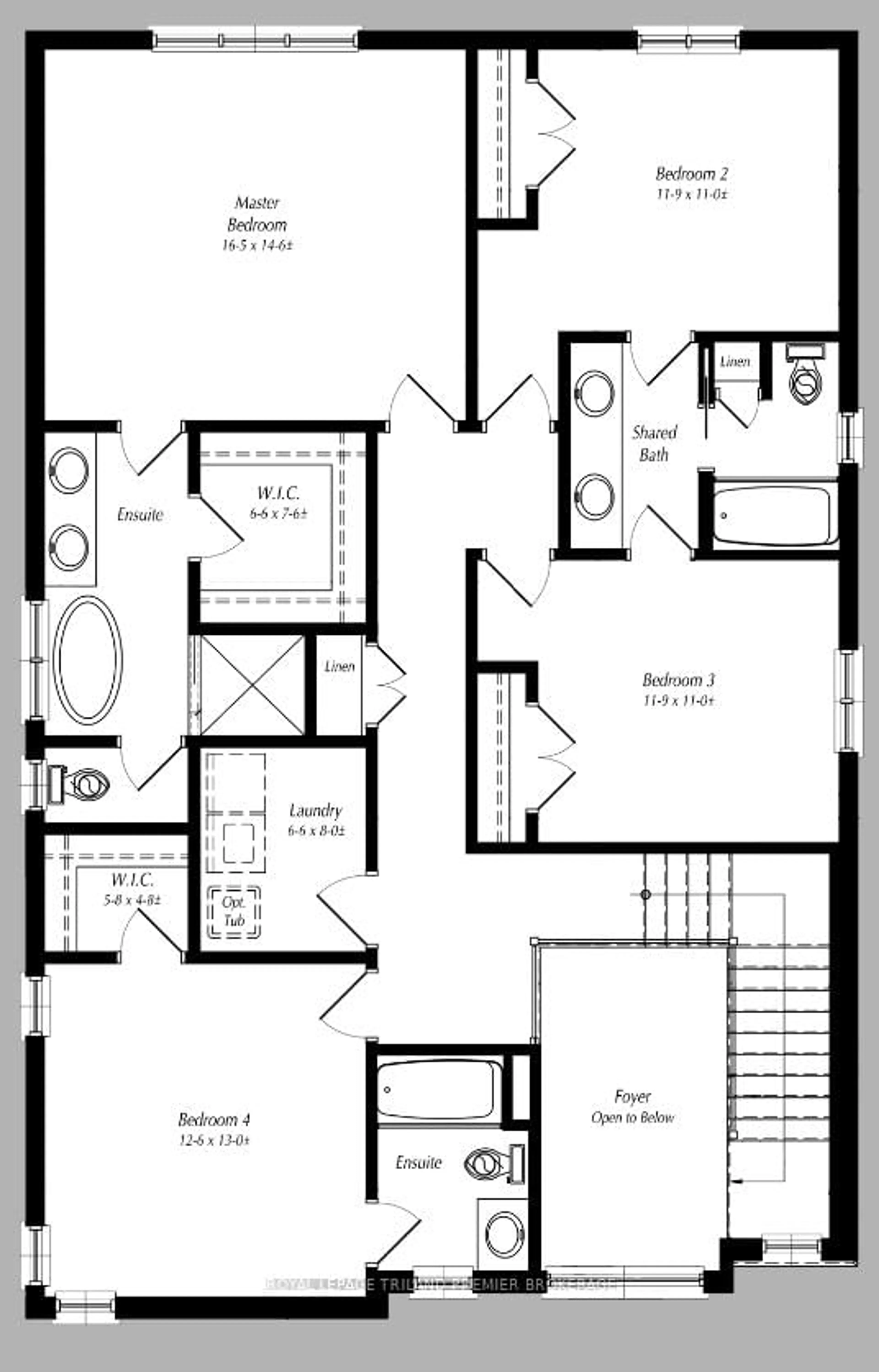 Floor plan for 4338 SAGEBRUSH Cres, London South Ontario N6P 0H7