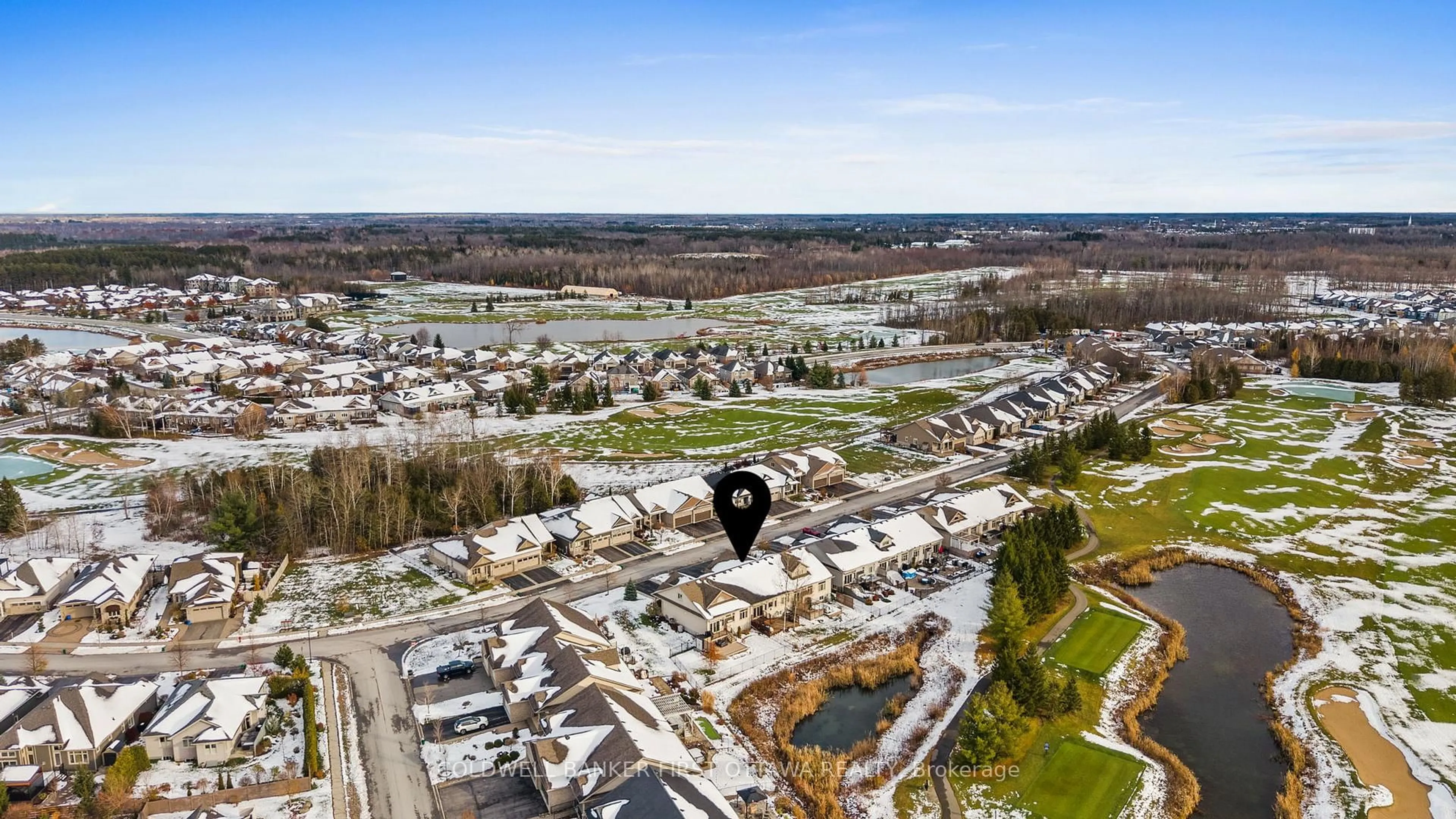 A pic from outside/outdoor area/front of a property/back of a property/a pic from drone, water/lake/river/ocean view for 239 ROYAL LANDING Gate, North Grenville Ontario K0G 1J0
