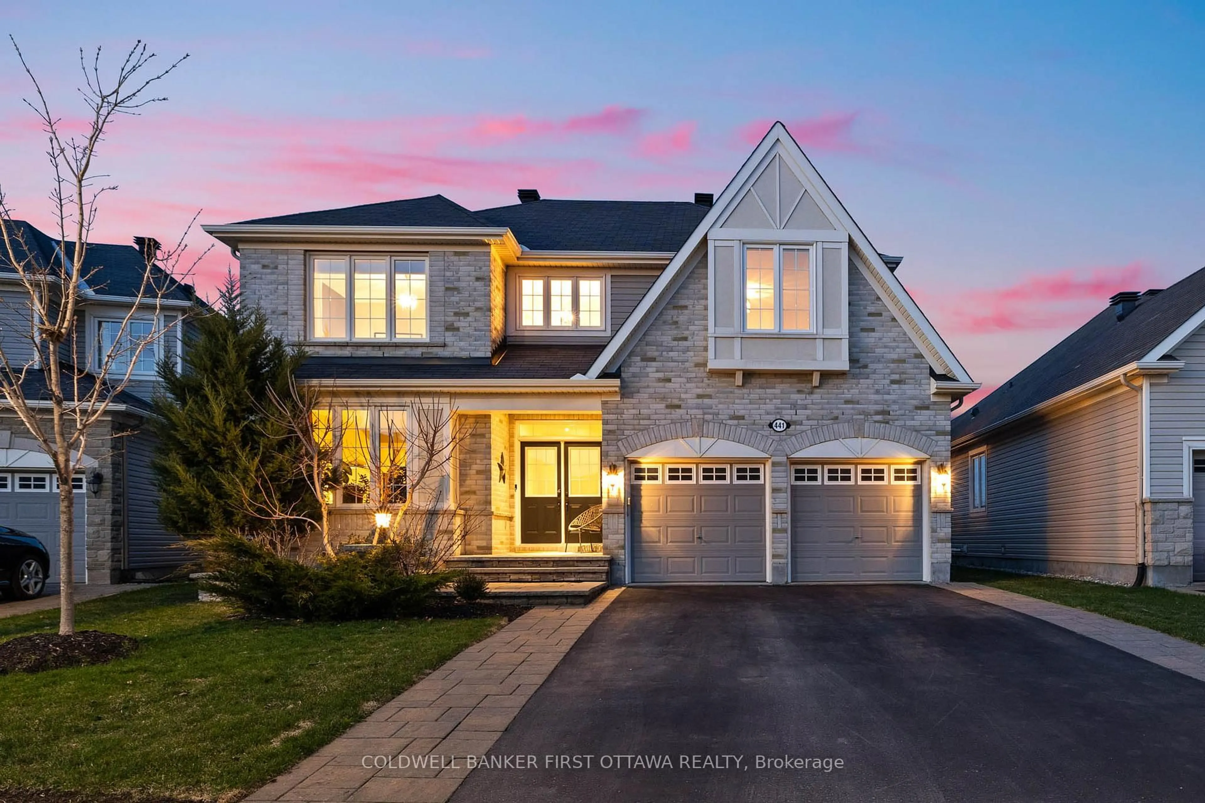 Home with brick exterior material, street for 441 Blackleaf Dr, Ottawa Ontario K2J 5S7