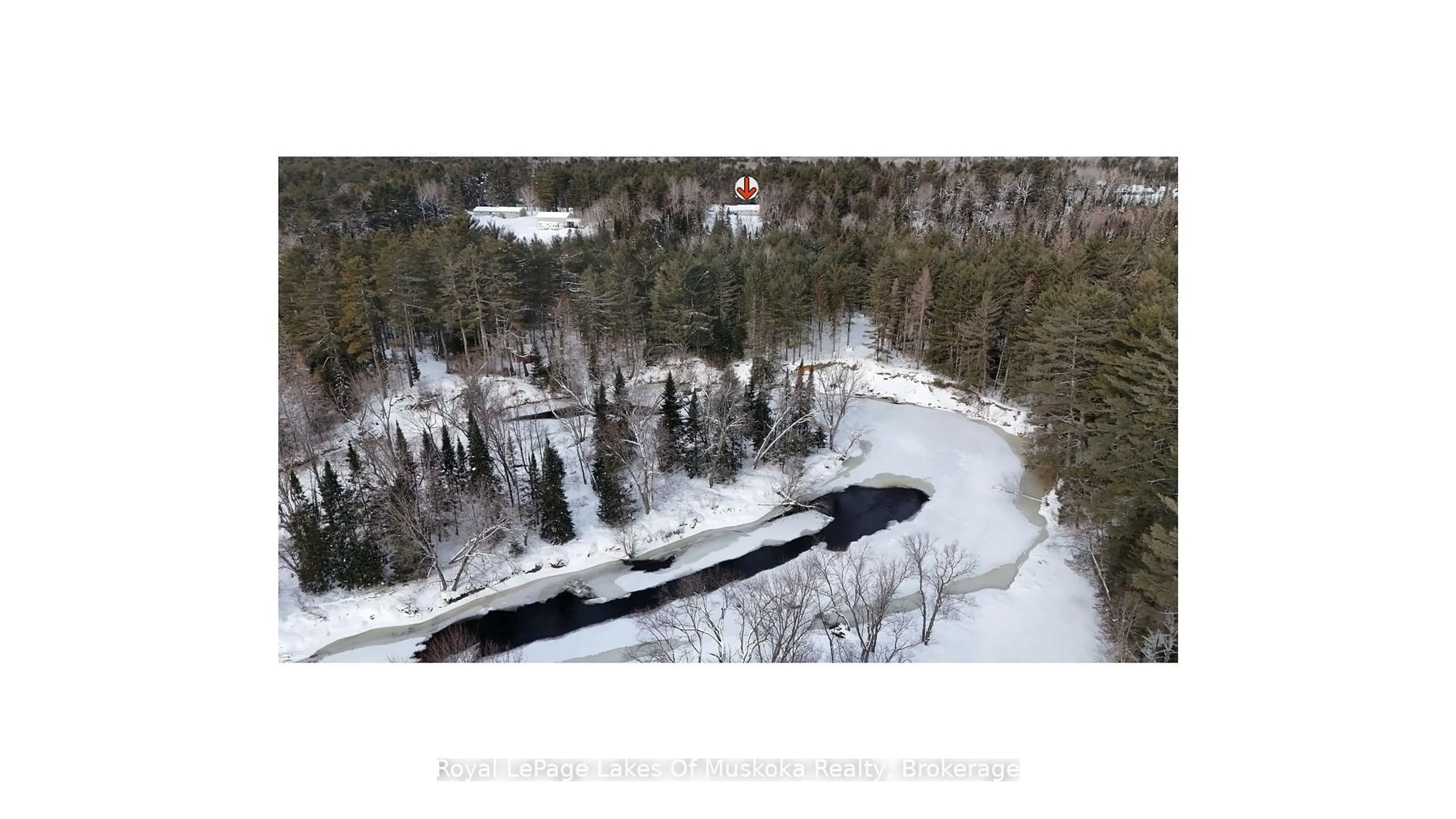 A pic from outside/outdoor area/front of a property/back of a property/a pic from drone, unknown for 2892 60 Highway, Lake of Bays Ontario P0A 1H0