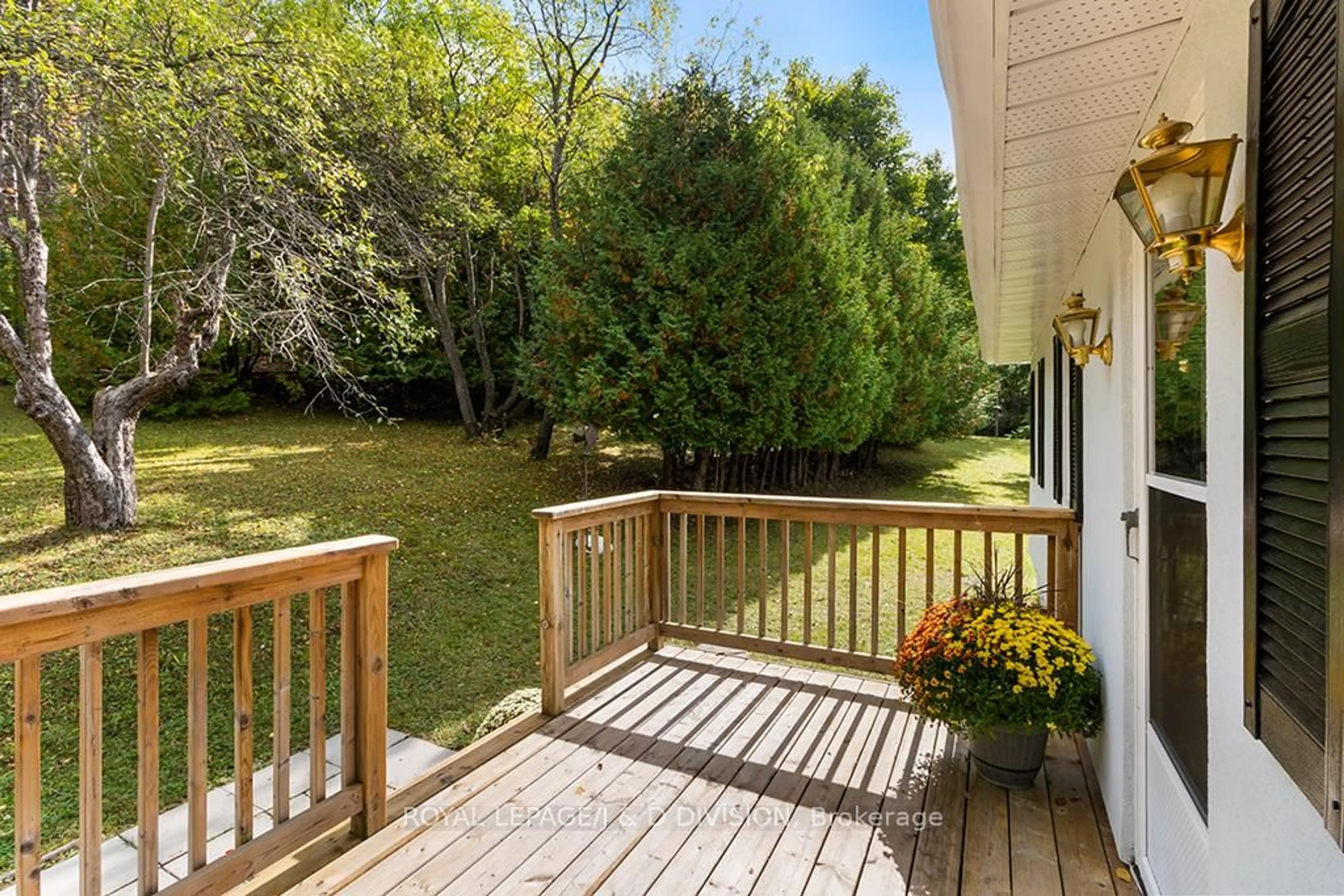 Patio, water/lake/river/ocean view for 637202 Prince of Wales Rd, Mulmur Ontario L0N 1J0