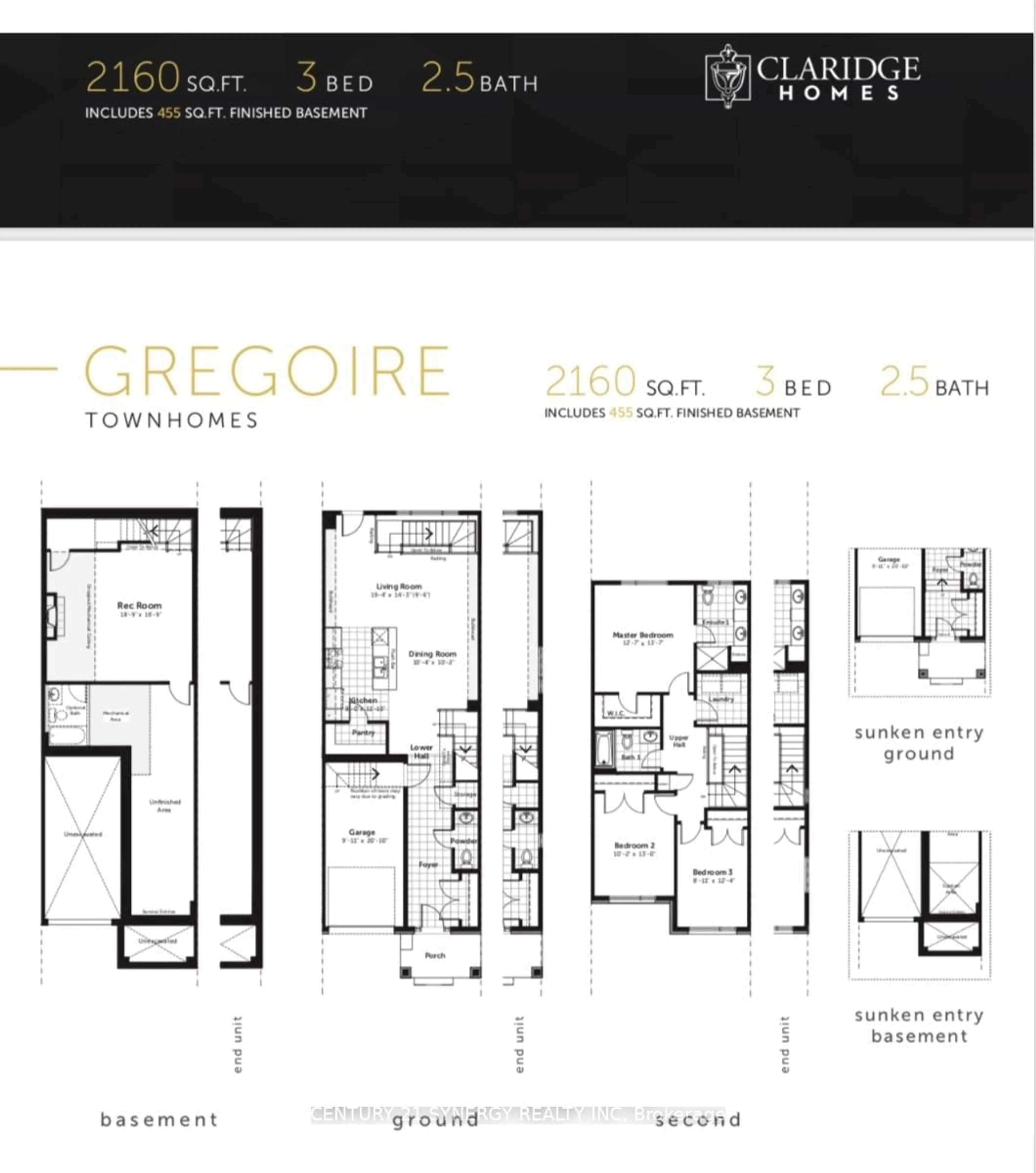Floor plan for 254 Finsbury Ave, Ottawa Ontario K2S 2Y2