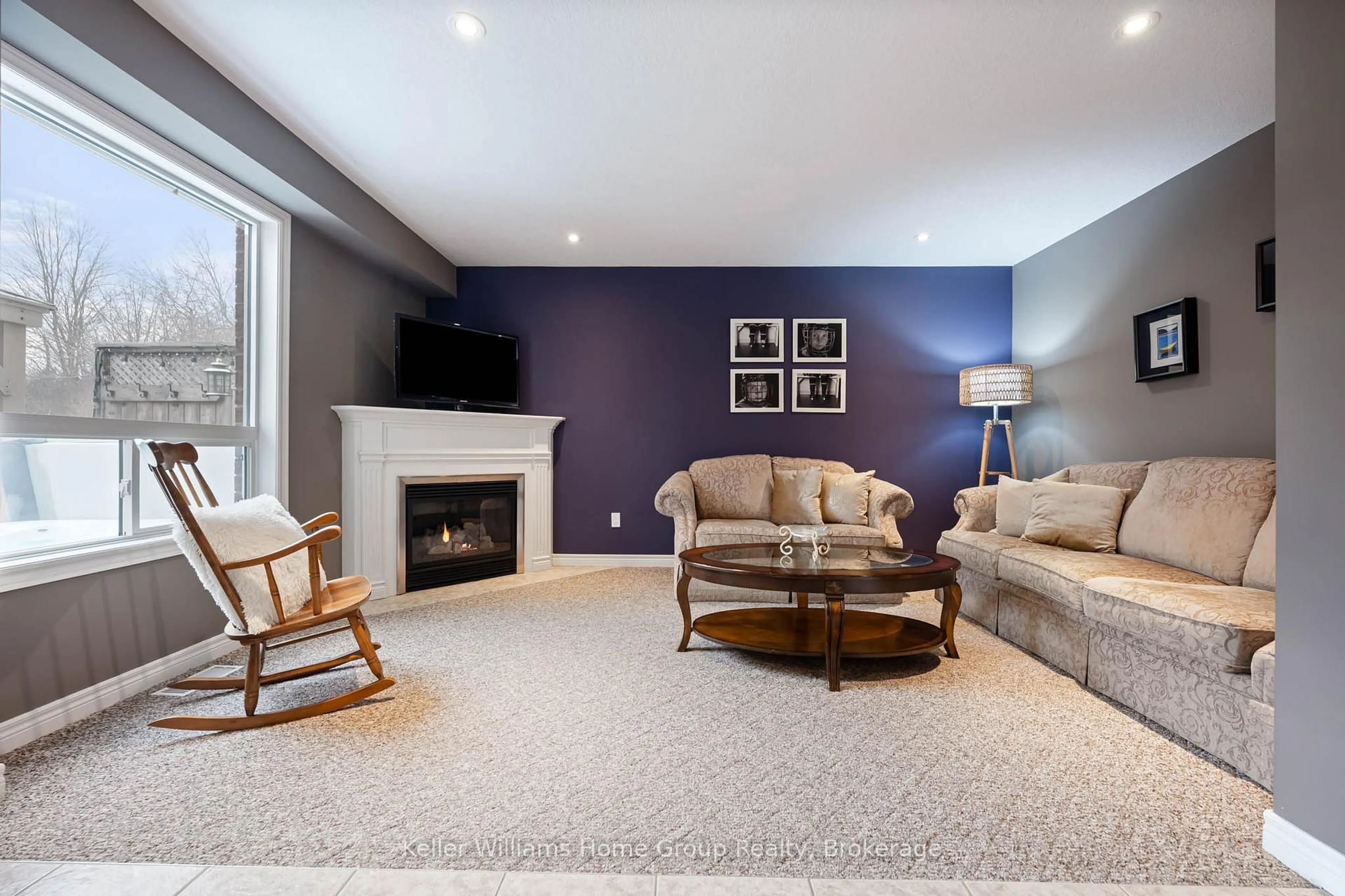 Living room with furniture, carpet floor for 564 Black St, Centre Wellington Ontario N1M 0A3