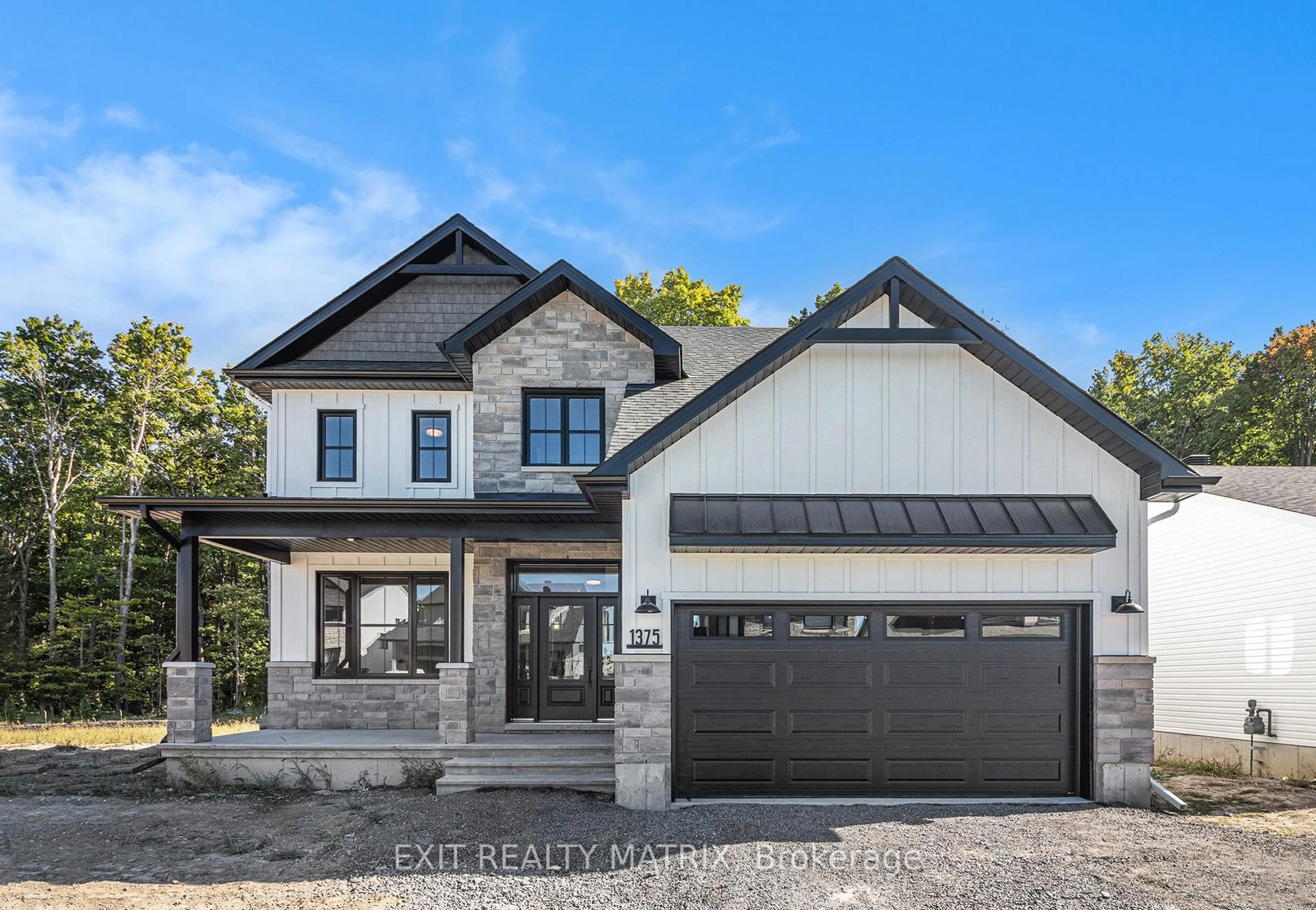 Home with brick exterior material, street for 1375 Fribourg St, Russell Ontario K0A 1W0