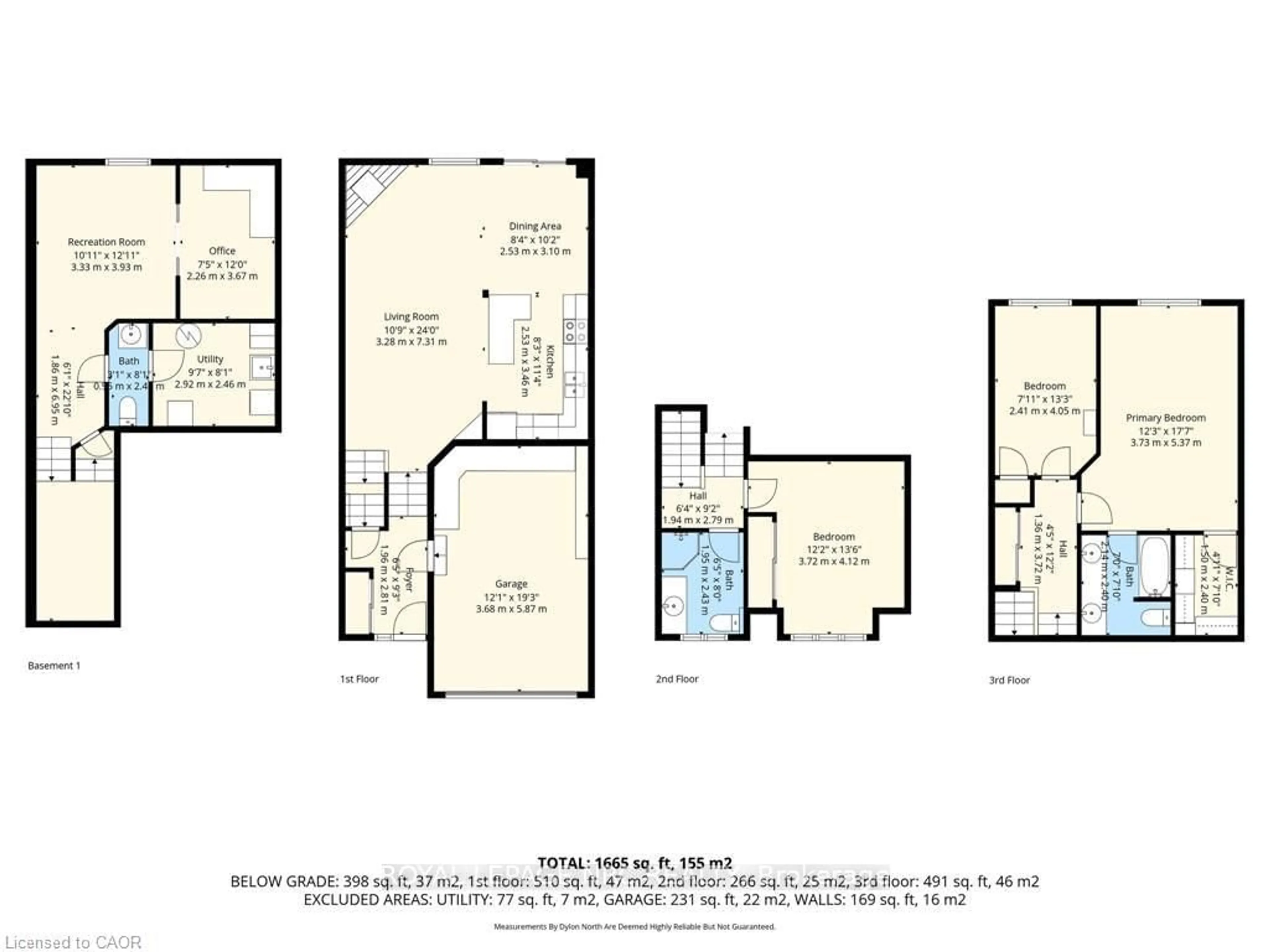 Floor plan for 21 Periwinkle Dr, Hamilton Ontario L0R 1P0