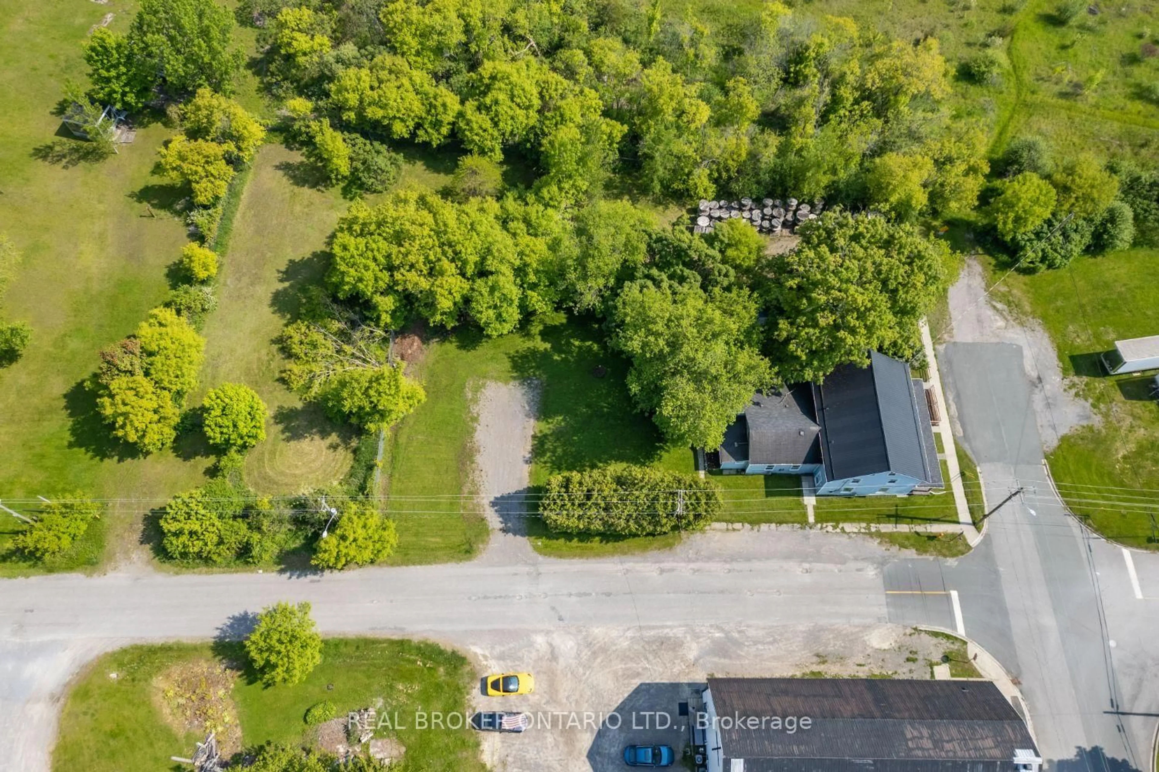 A pic from outside/outdoor area/front of a property/back of a property/a pic from drone, unknown for 91 Division St, Cramahe Ontario K0K 1S0