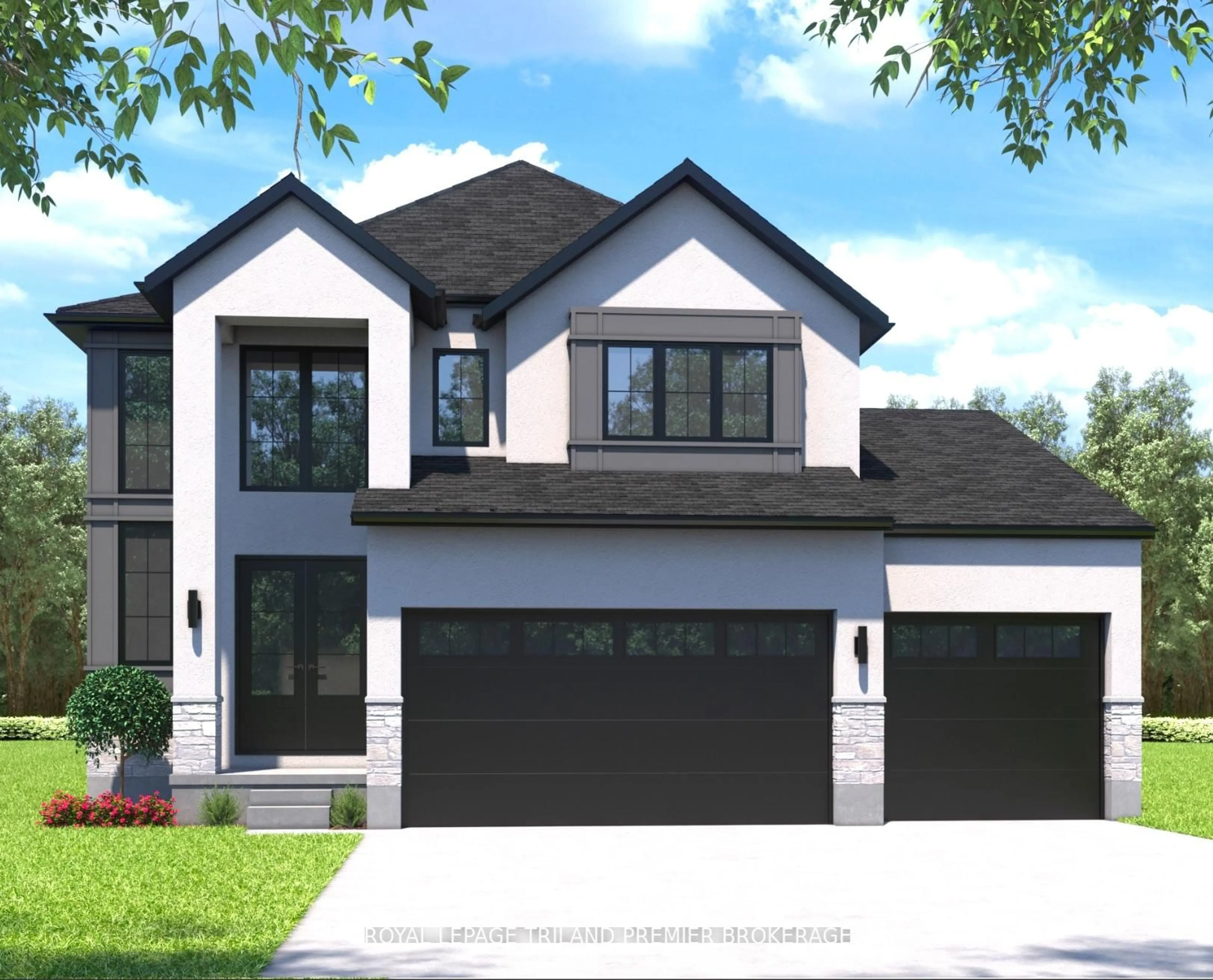 Home with brick exterior material, street for 84 DEARING Dr, South Huron Ontario N0M 1T0