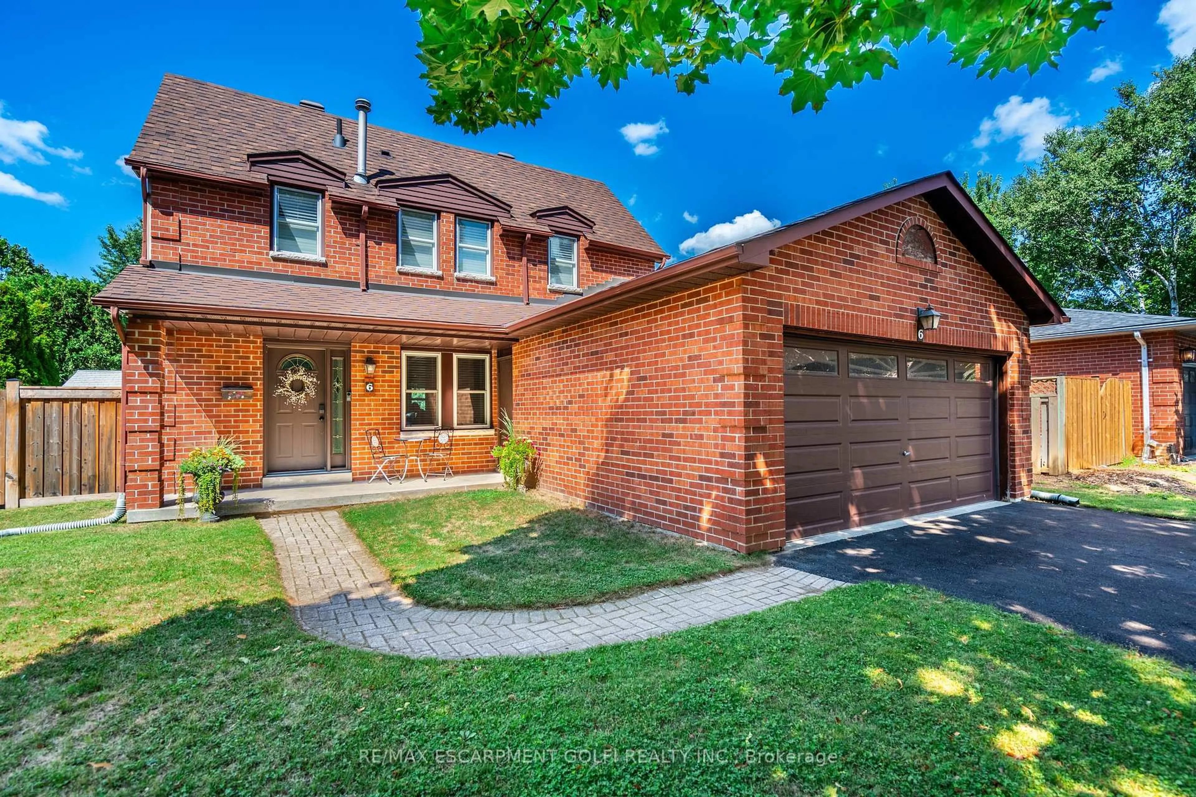 Home with brick exterior material, street for 6 Lilac Crt, Hamilton Ontario L9G 4E3