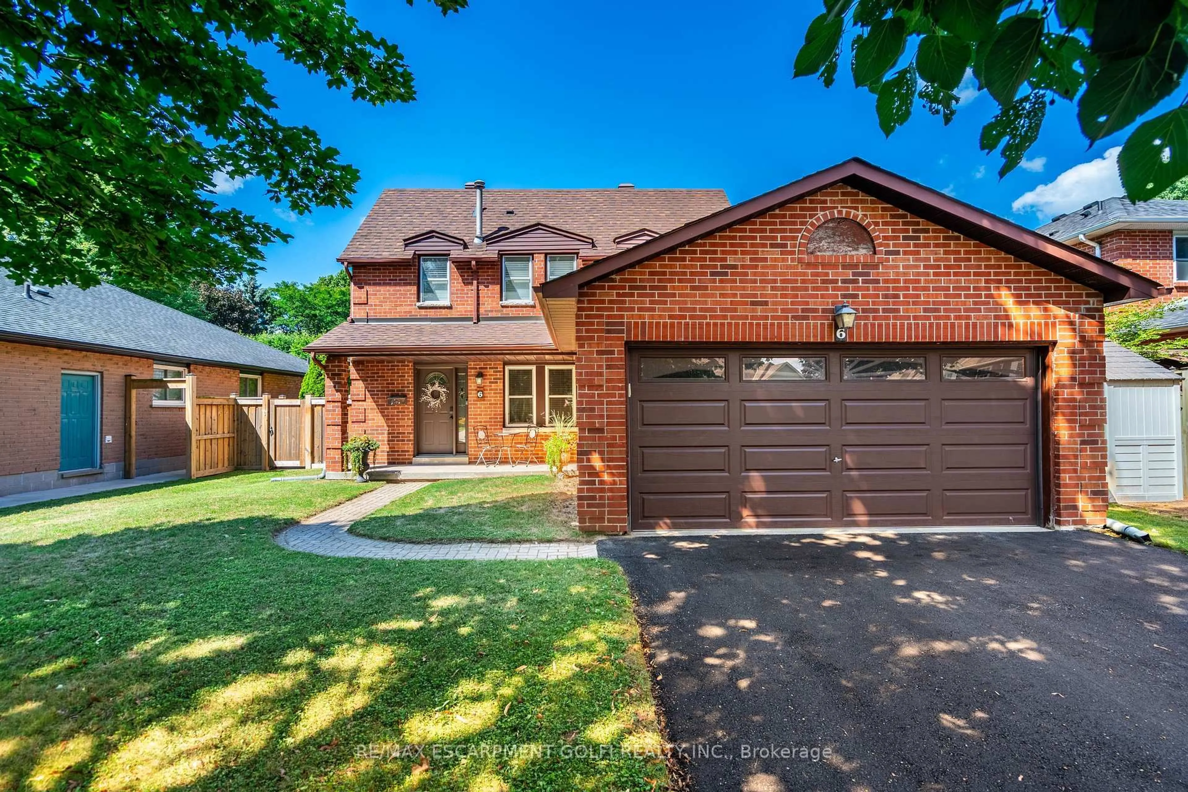 Home with brick exterior material, street for 6 Lilac Crt, Hamilton Ontario L9G 4E3