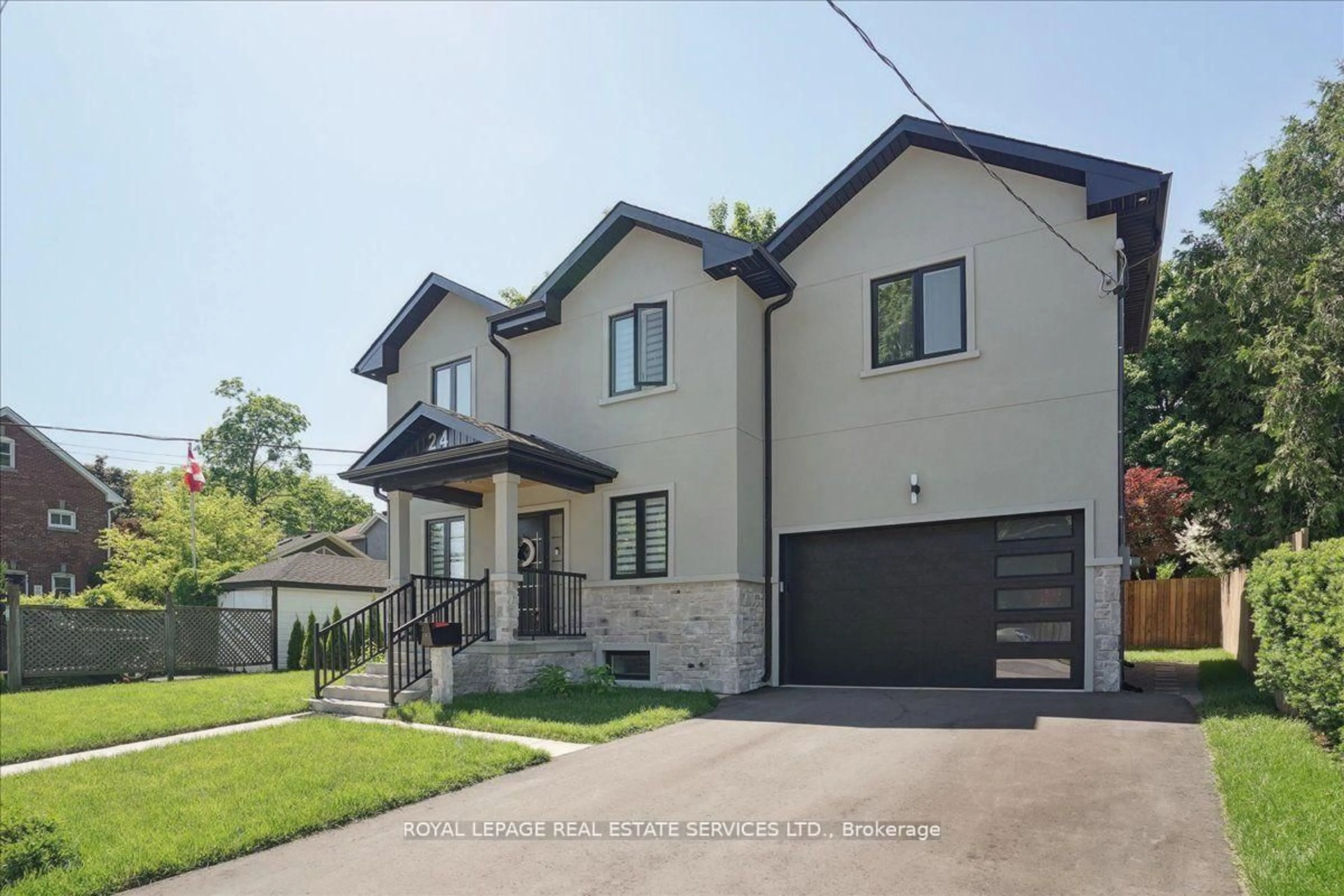 Home with brick exterior material, street for 24 Peel St, Hamilton Ontario L9H 2Z9