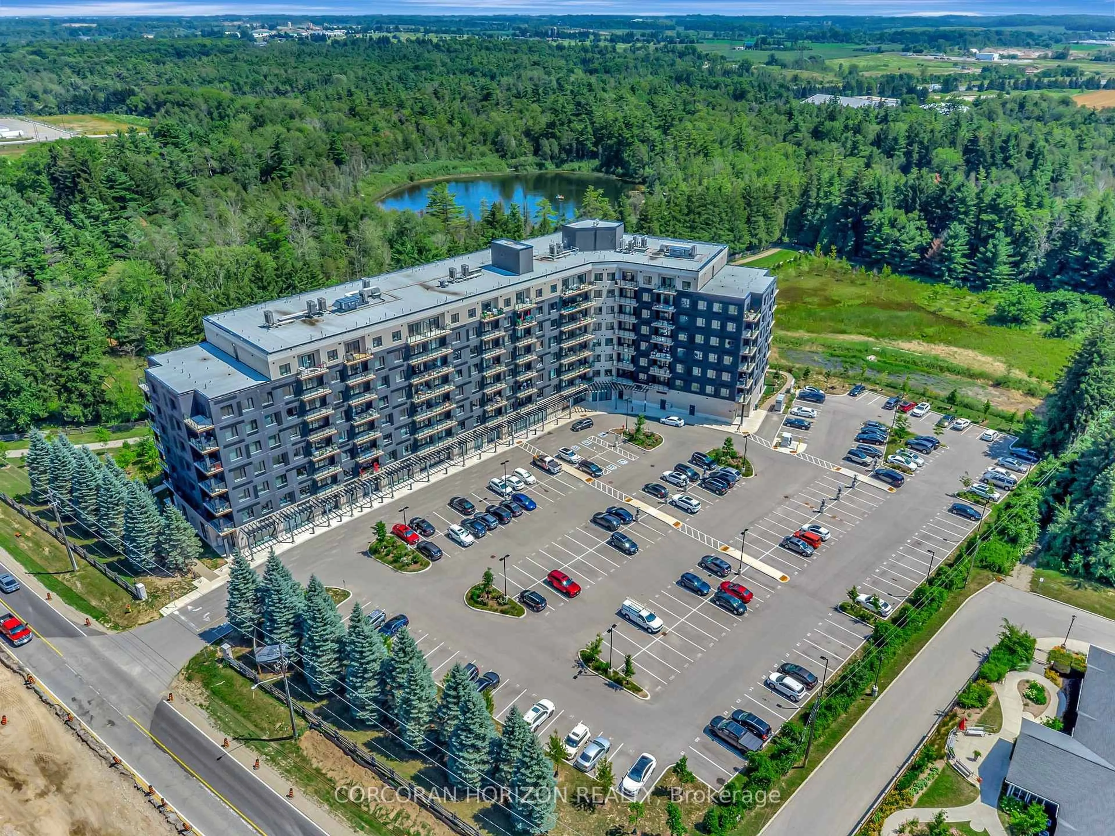 A pic from outside/outdoor area/front of a property/back of a property/a pic from drone, unknown for 525 New Dundee Rd #525, Kitchener Ontario N2P 0K8